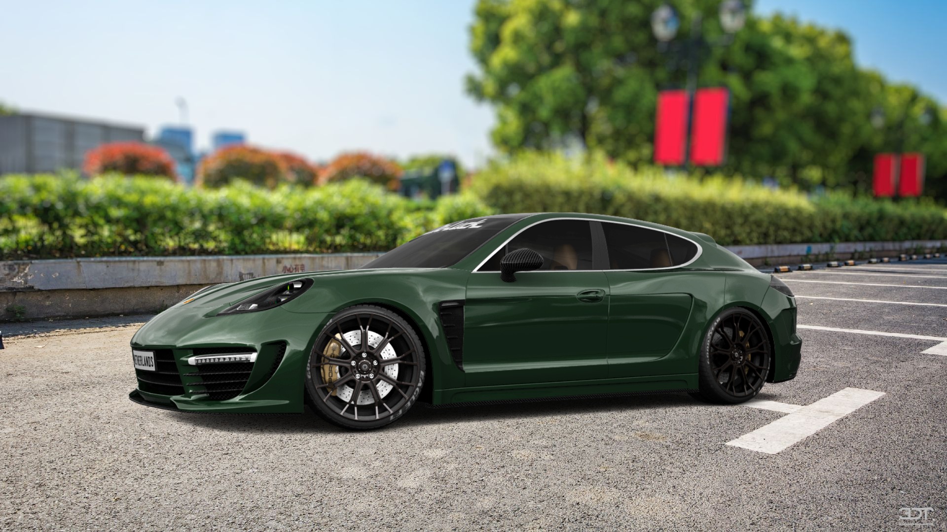 Porsche Panamera 4 door fastback saloon 2011 Images