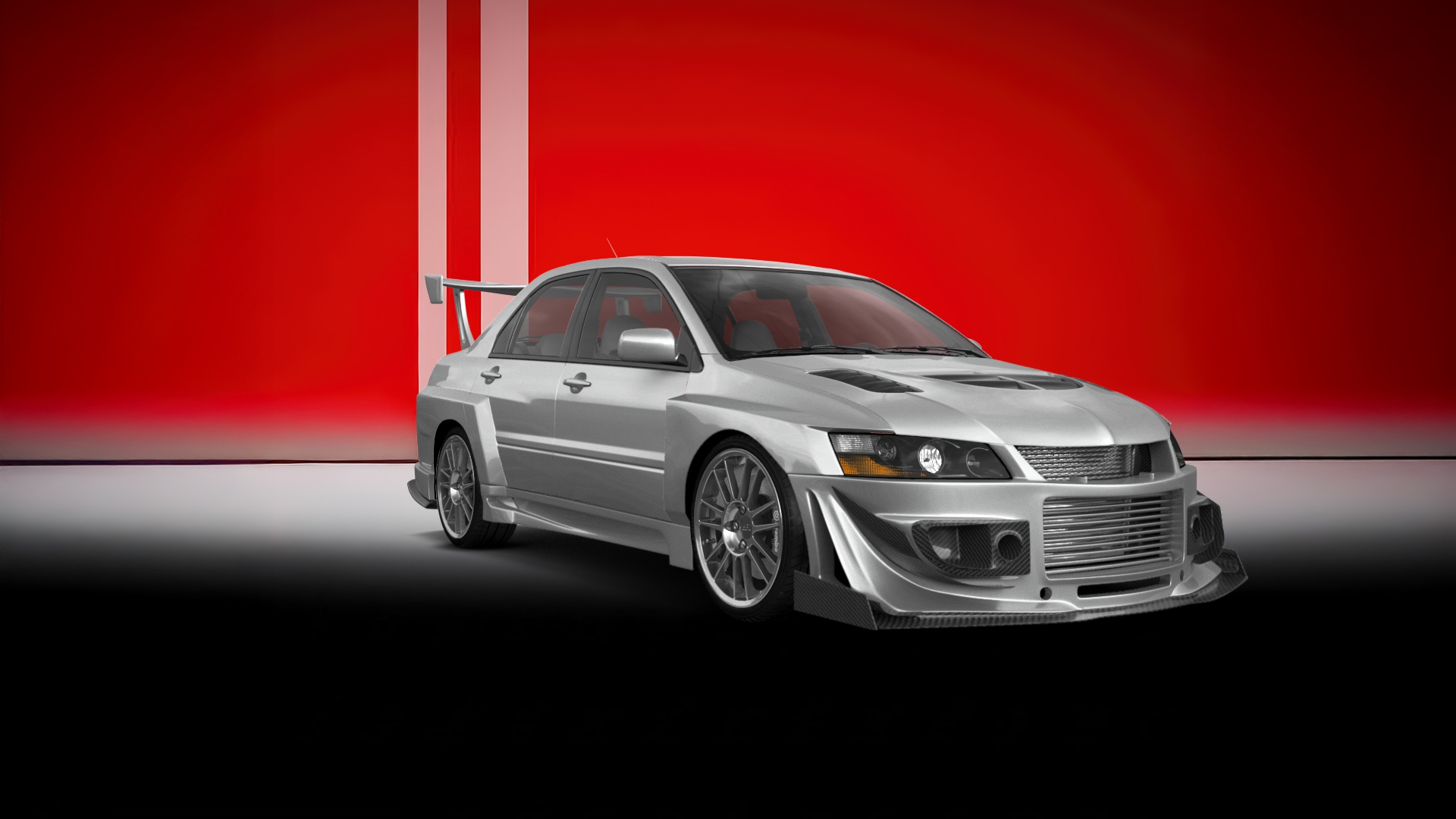 Mitsubishi Lancer Evo IX 4 Door Saloon 2005 tuning