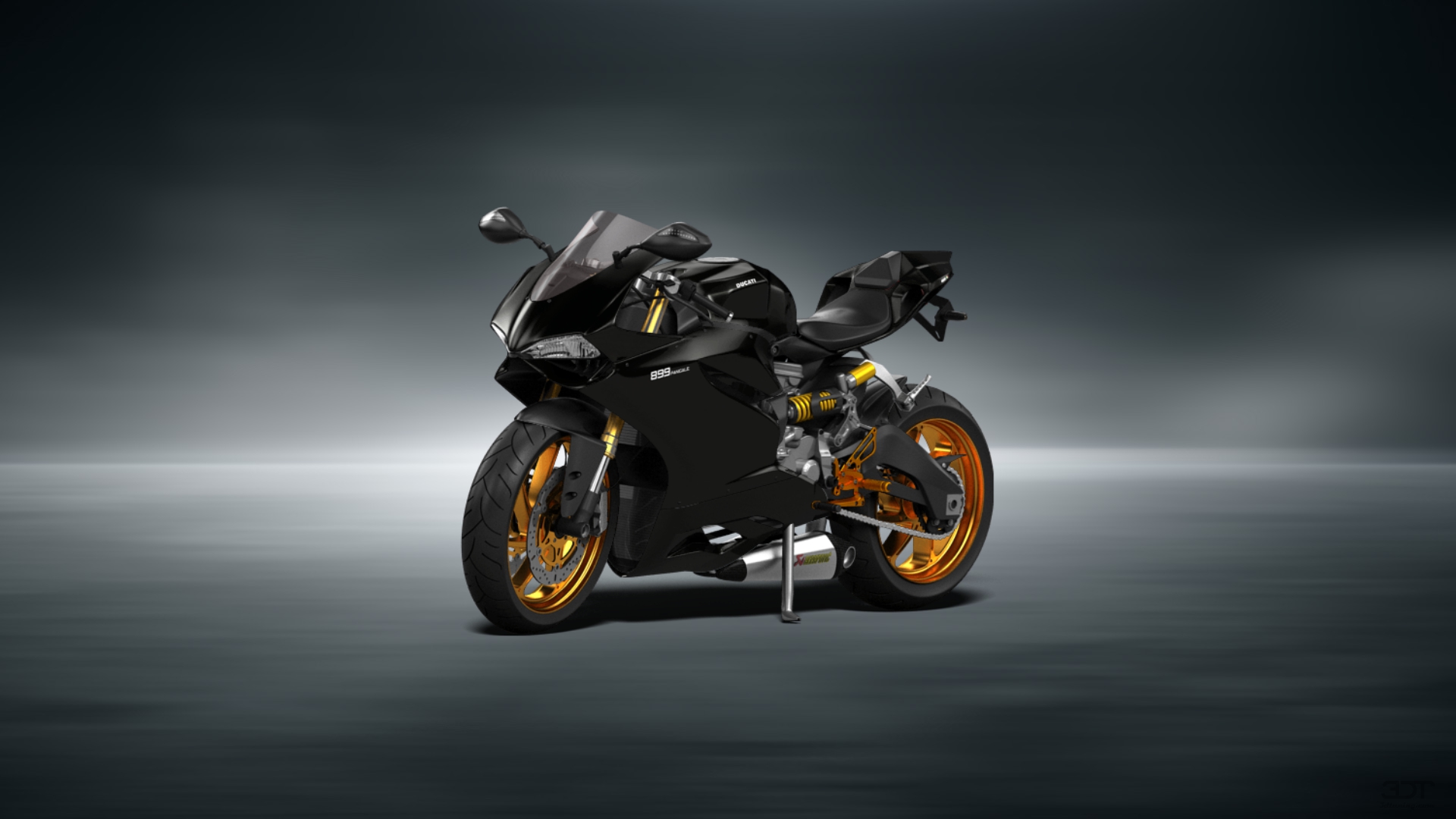 Ducati 899 Panigale Sport Bike 2015 tuning