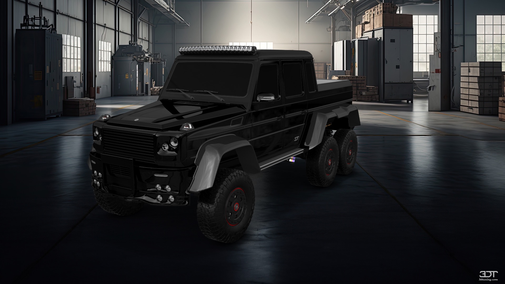 Mercedes G 63 AMG 6x6 4 Door pickup truck 2013