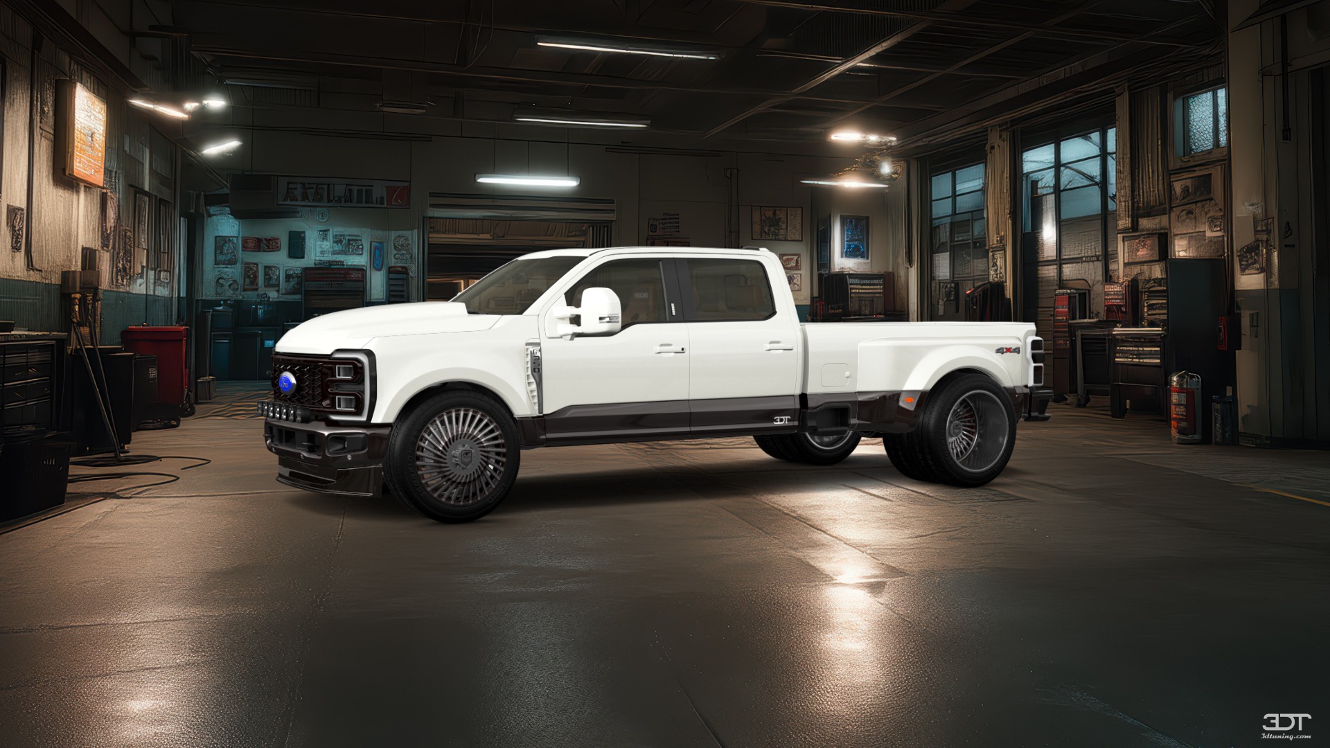 Ford F-350 DRW Crew Cab 4 Door pickup truck 2023 tuning