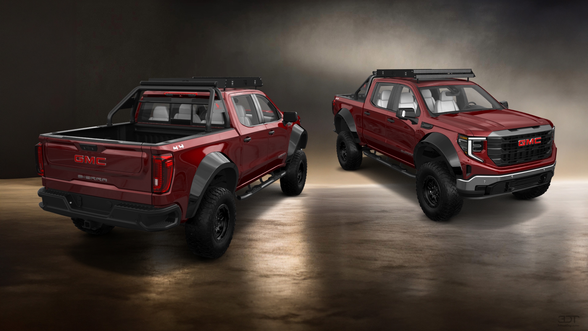 GMC Sierra 1500 Crew Cab 5.8 ft box 4 Door pickup truck 2023 tuning