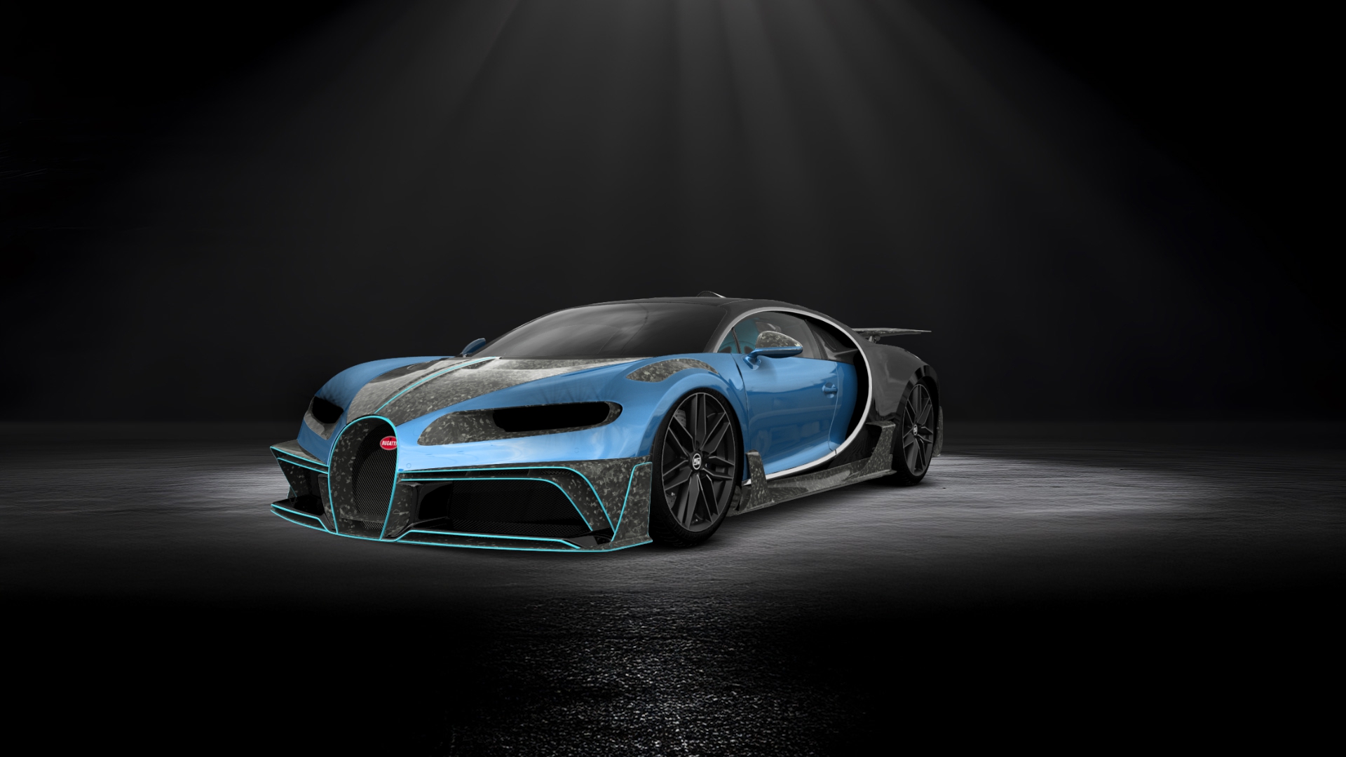 Bugatti Chiron 2 Door Coupe 2016 tuning