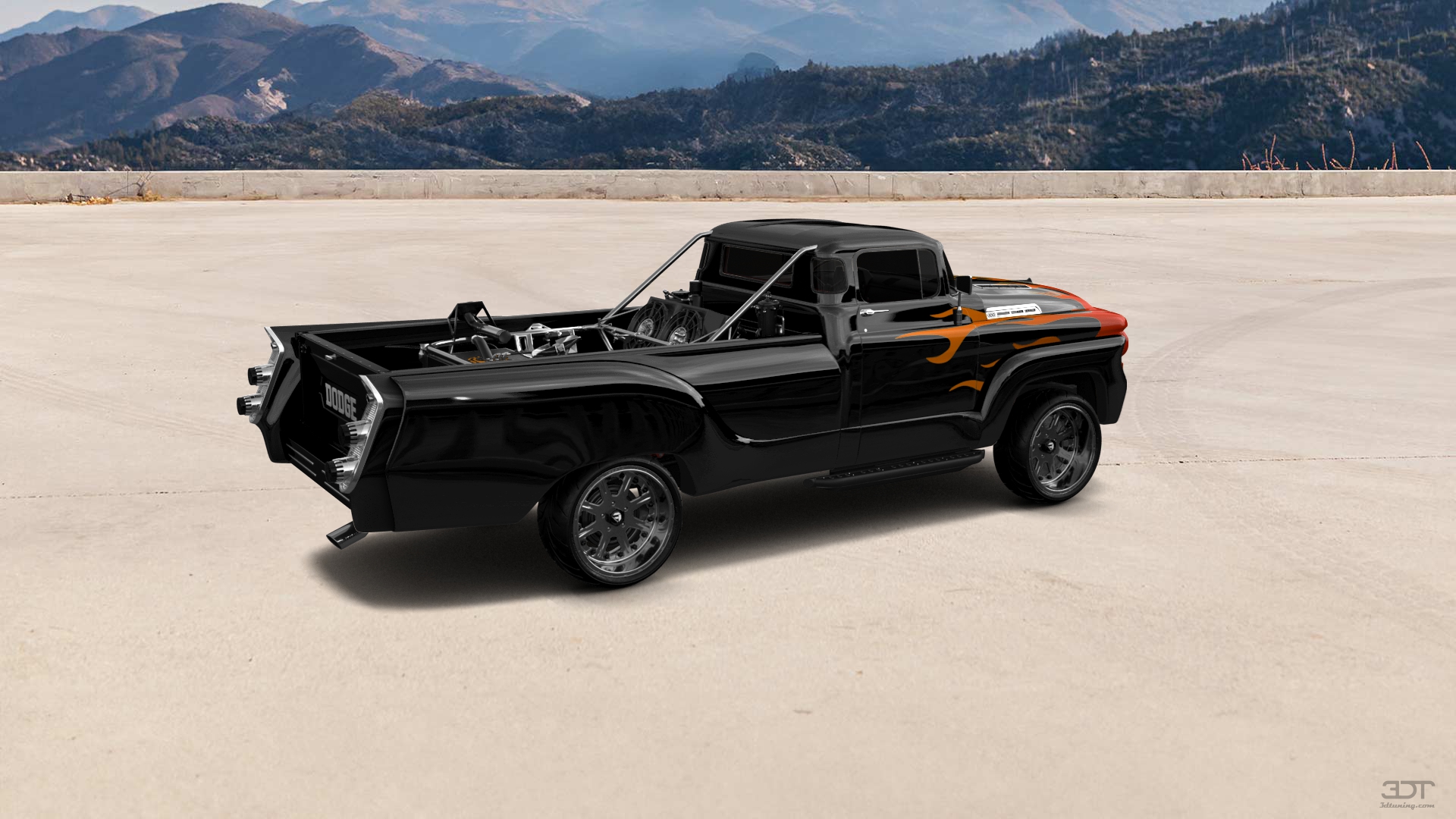 Dodge C series 2 Door pickup truck 1958 tuning