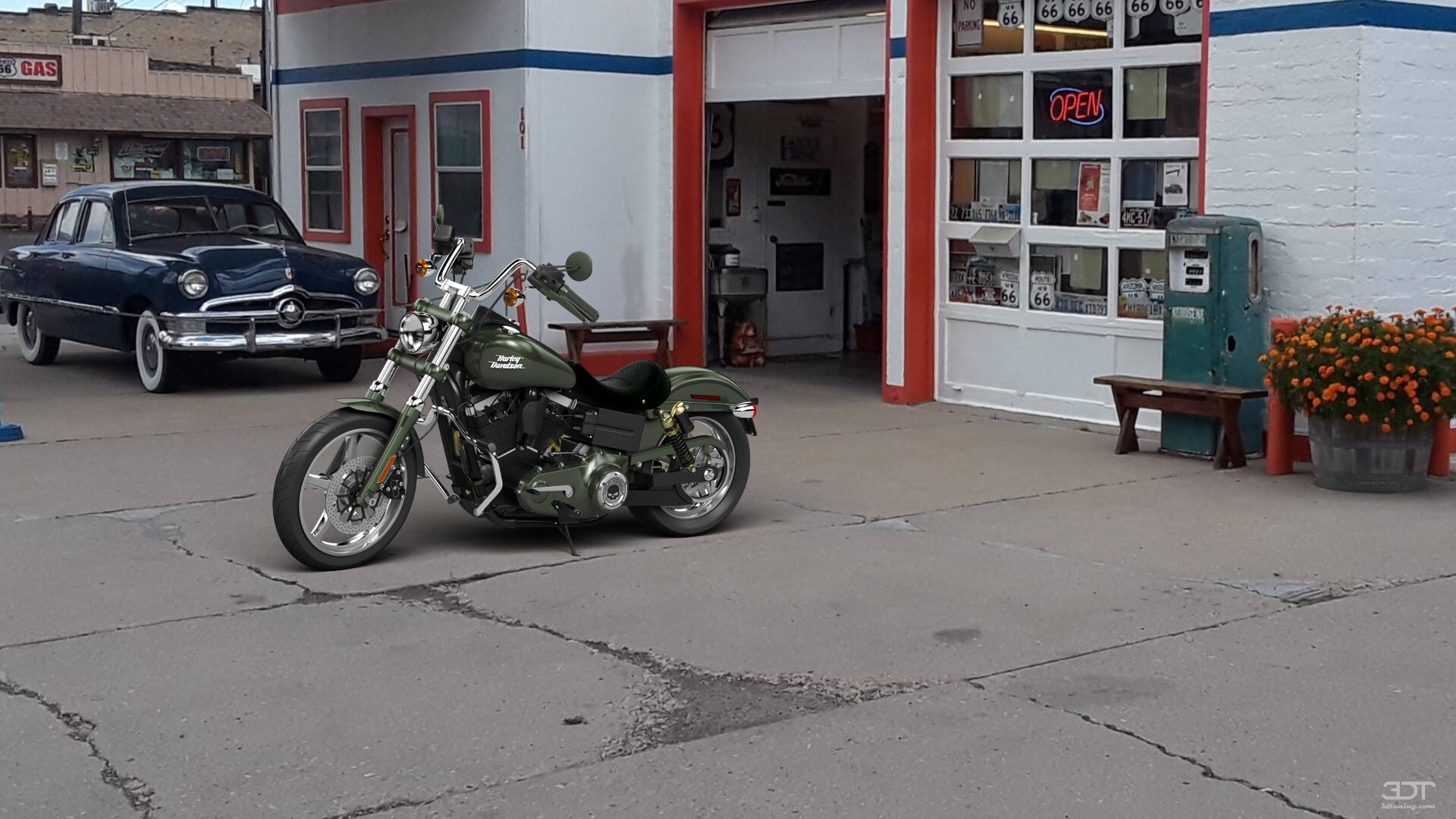 Harley-Davidson Dyna Street Bob Cruiser 2015 tuning