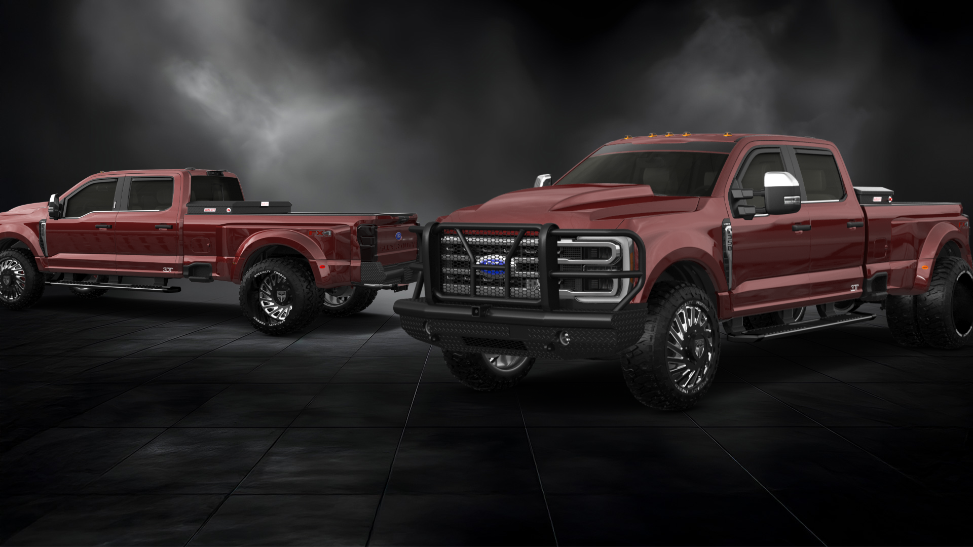 Ford F-350 DRW Crew Cab 4 Door pickup truck 2023 tuning