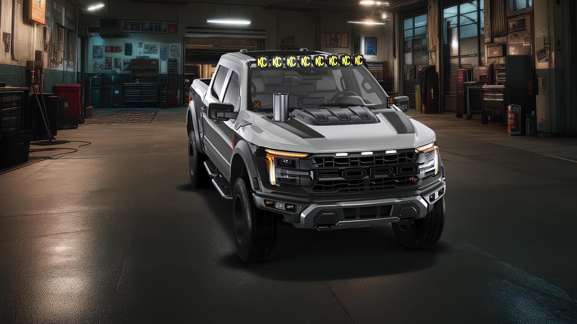 Ford F-150 Raptor 4 Door pickup truck 2024 tuning