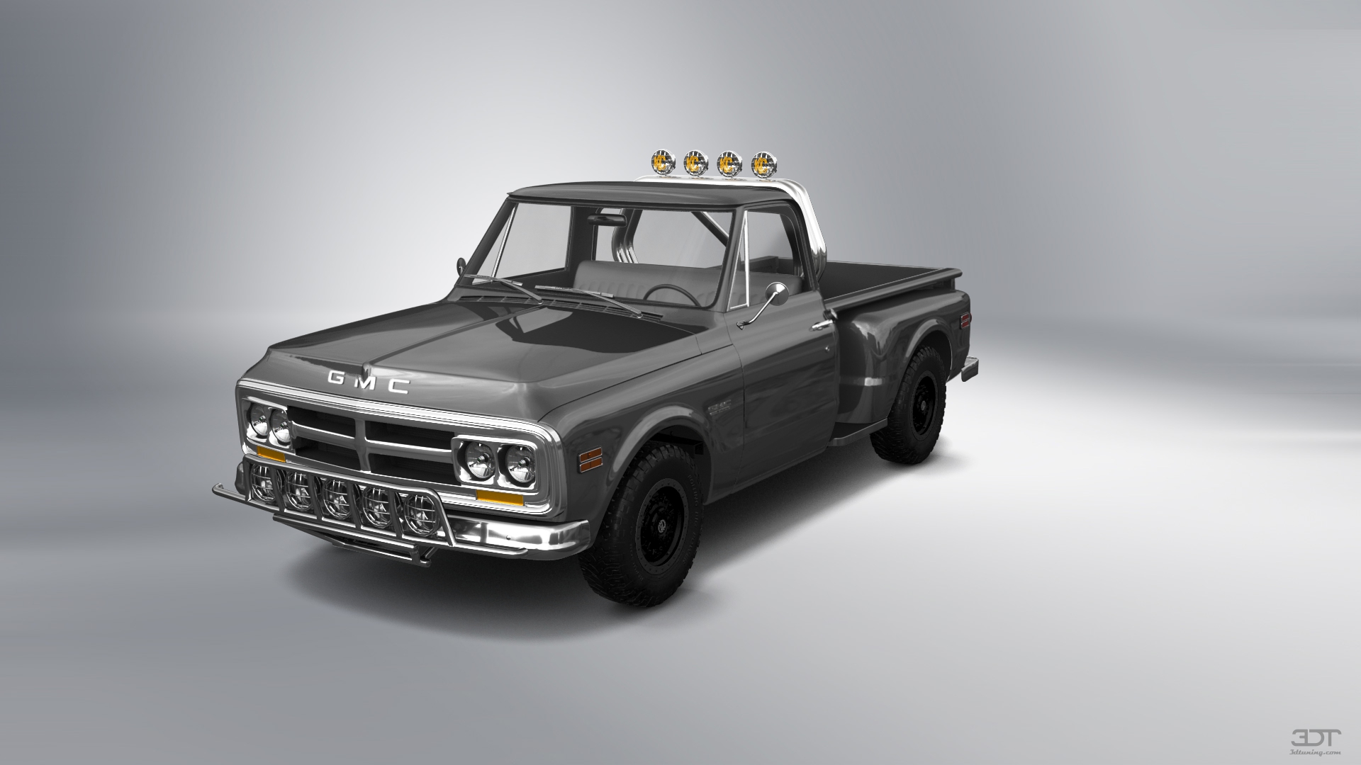 GMC K1500 2 Door pickup truck 1971 tuning