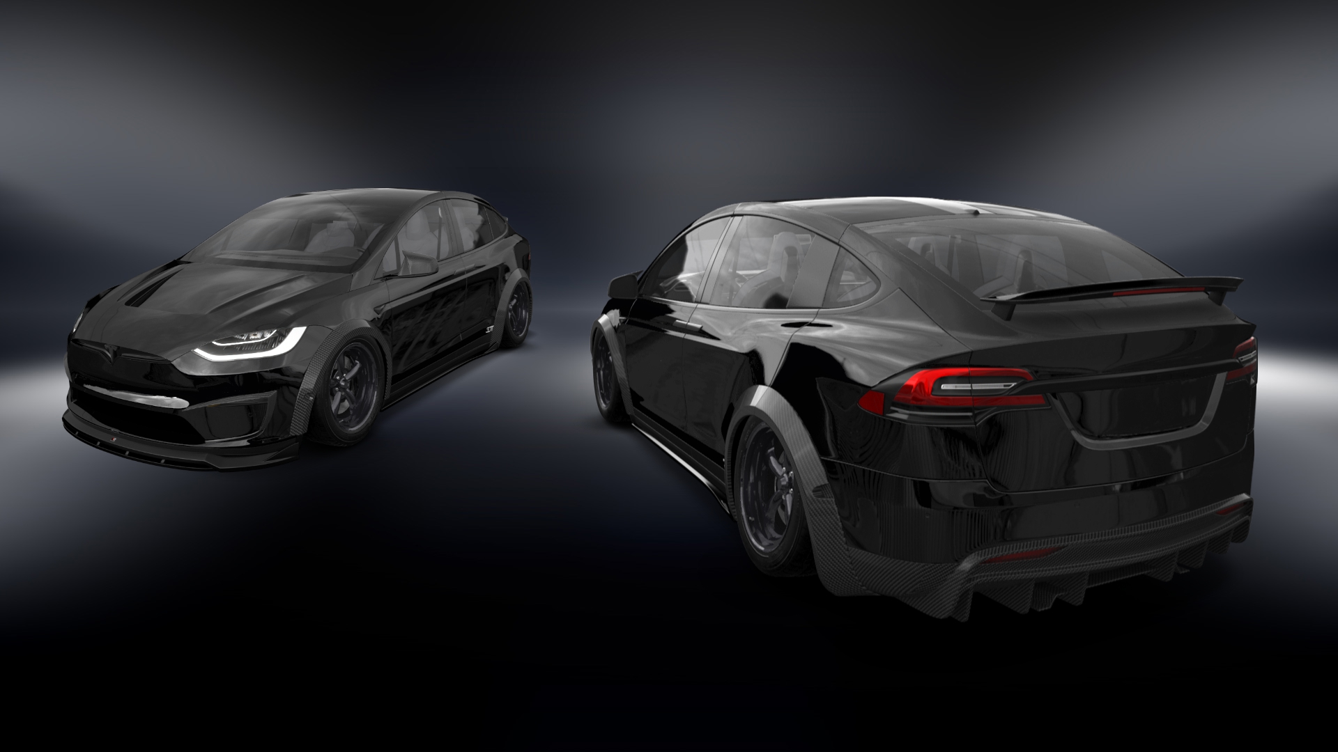 Tesla Model X 5 Door SUV 2024 tuning