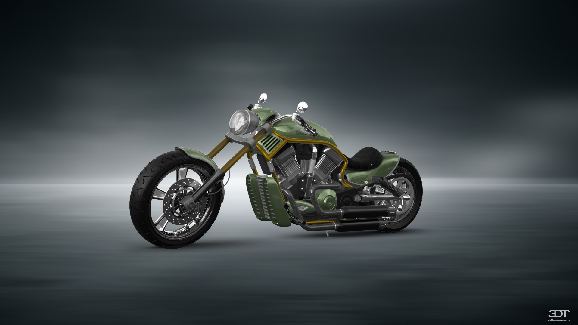 Harley-Davidson Custom Chopper Cruiser 2011