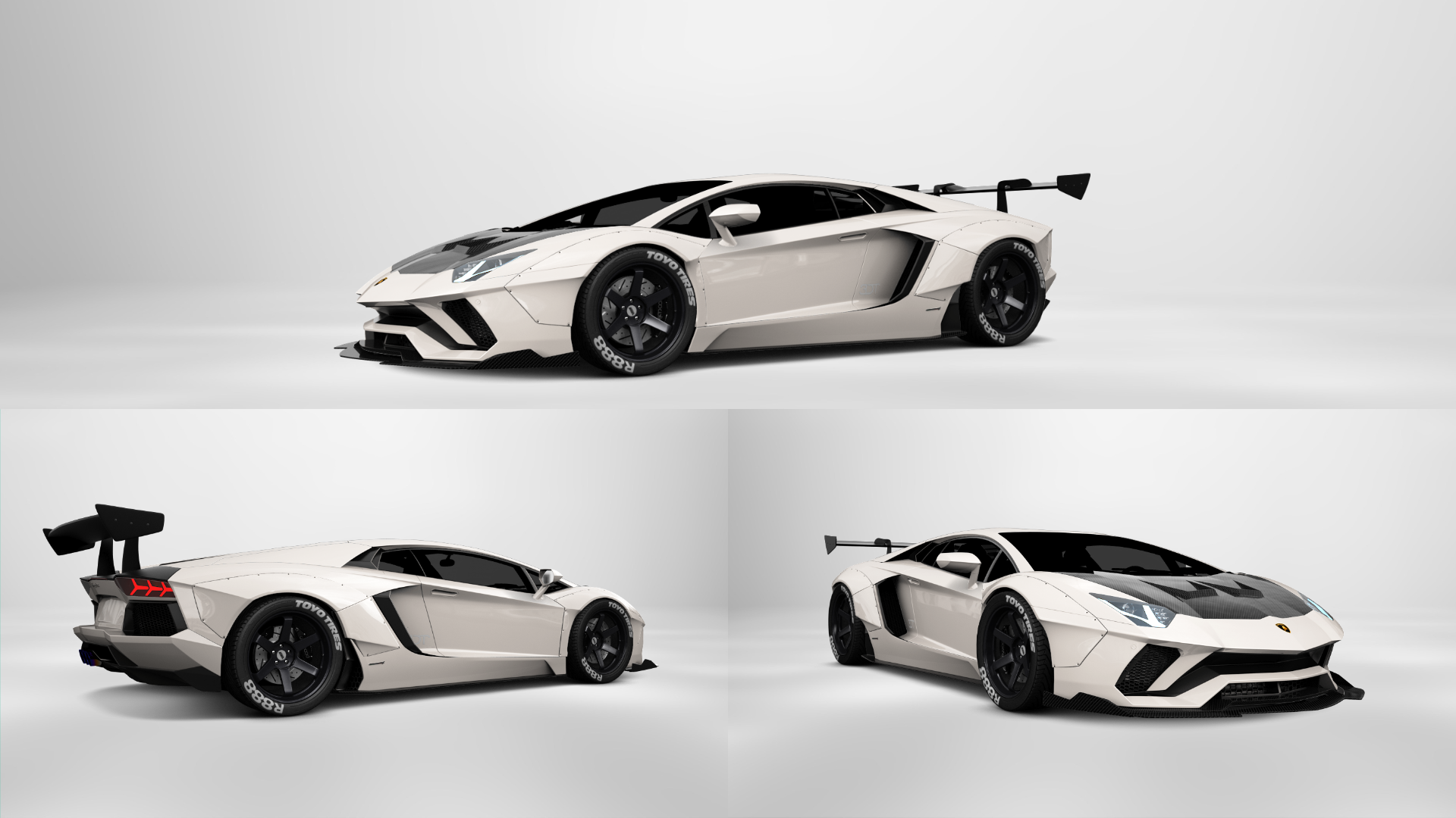Lamborghini Aventador 2 Door Coupe 2012 tuning
