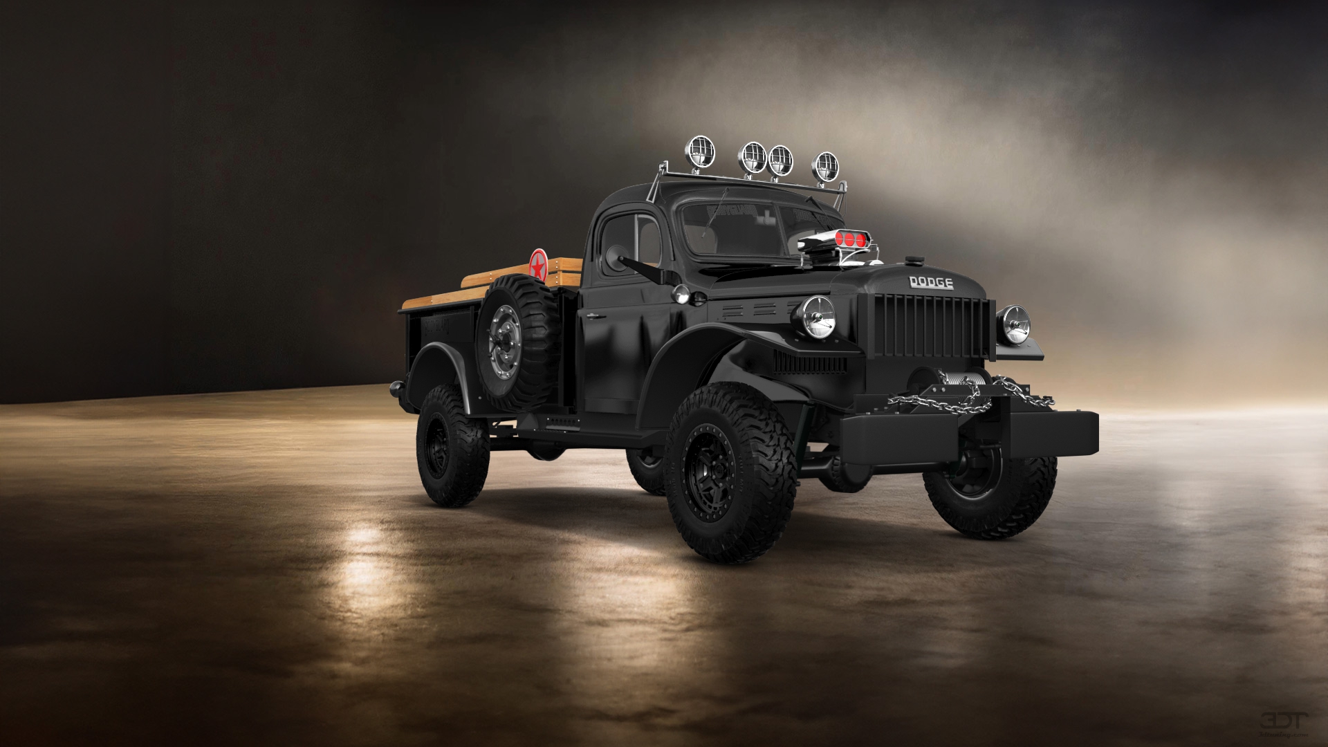 Dodge Power Wagon 2 Door pickup truck 1947