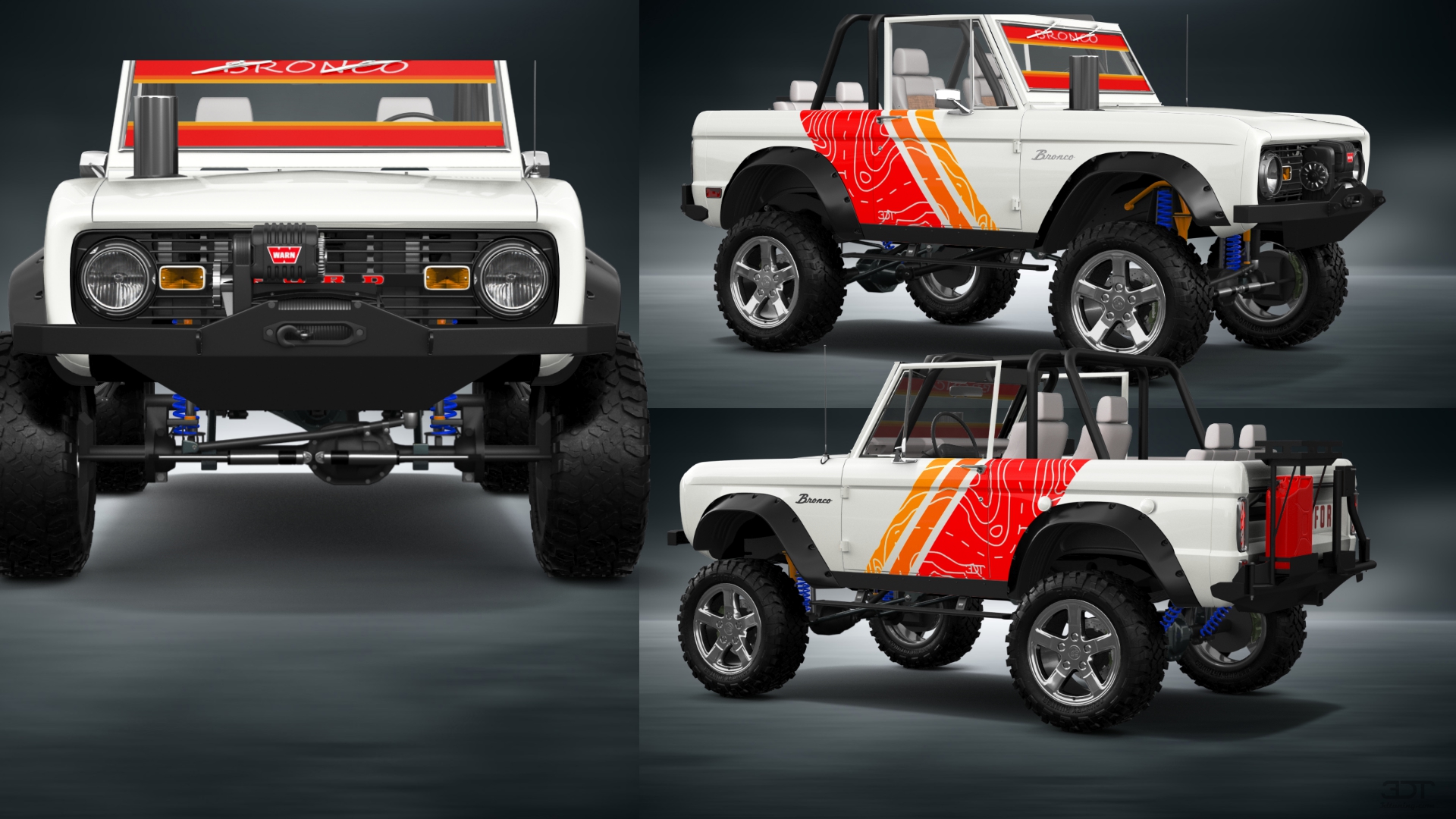 Ford Bronco 3 Door SUV 1965 tuning