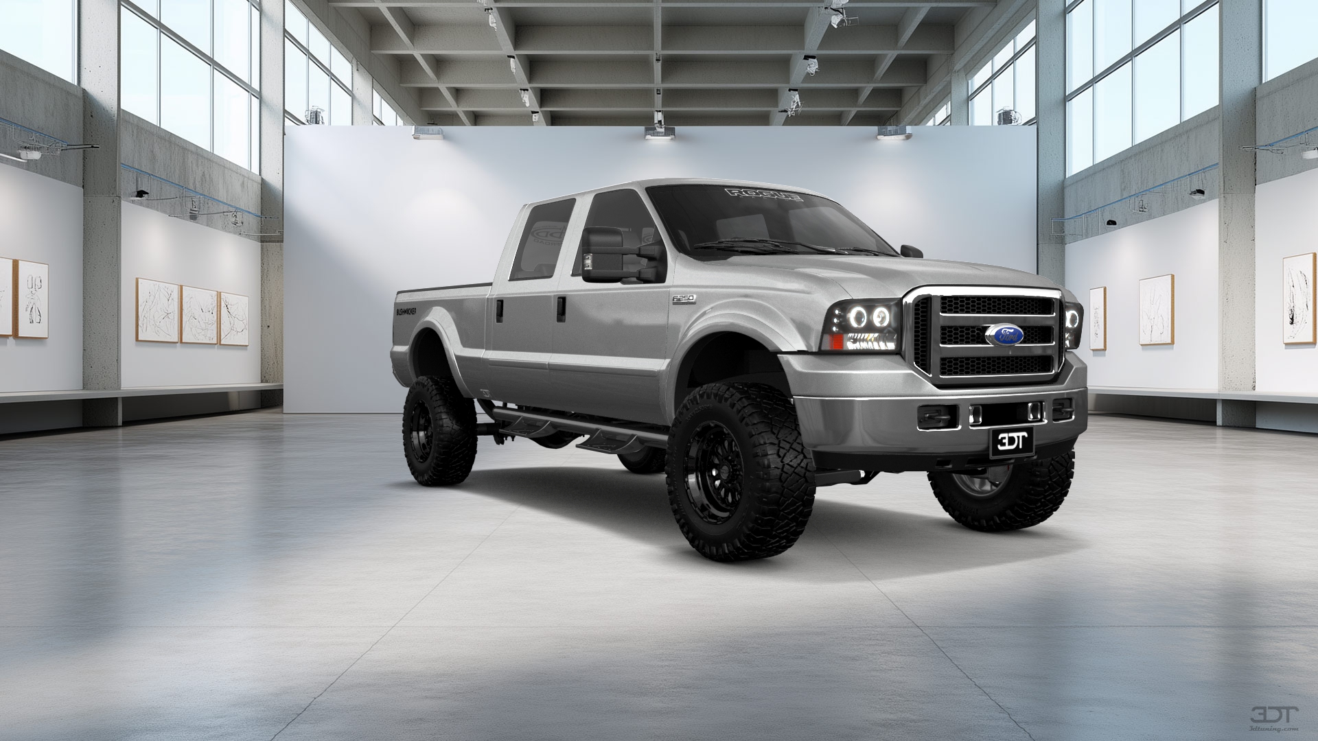 Ford F-250 Crew Cab 4 Door pickup truck 1999 tuning