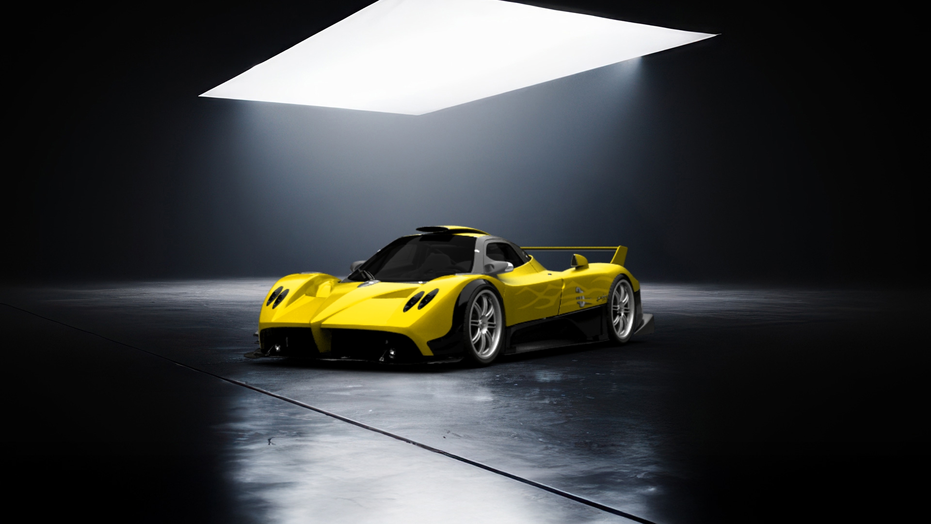 Pagani Zonda R Coupe 2009 tuning