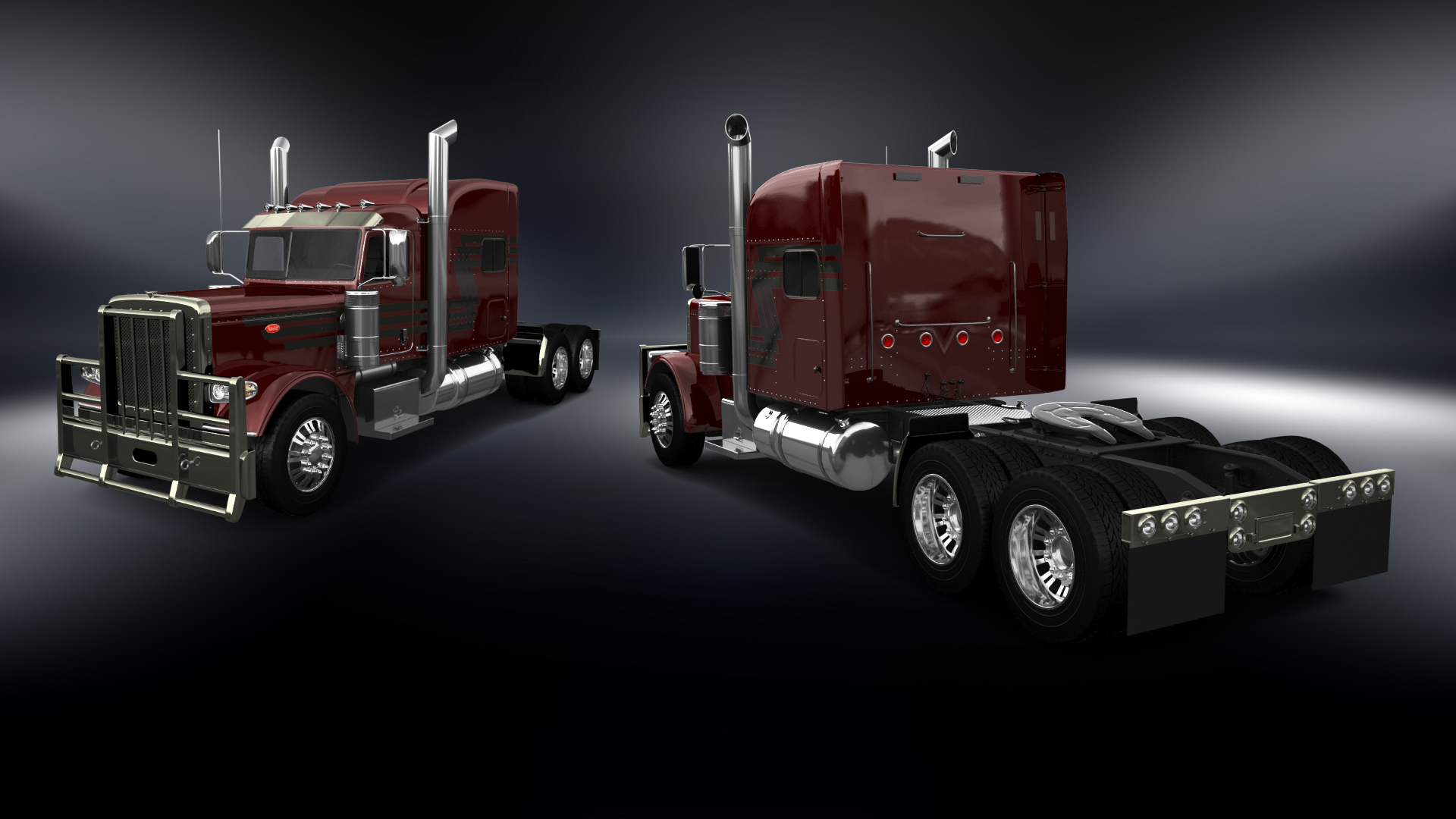 Peterbilt 389 Sleeper Cab Truck 2016 tuning
