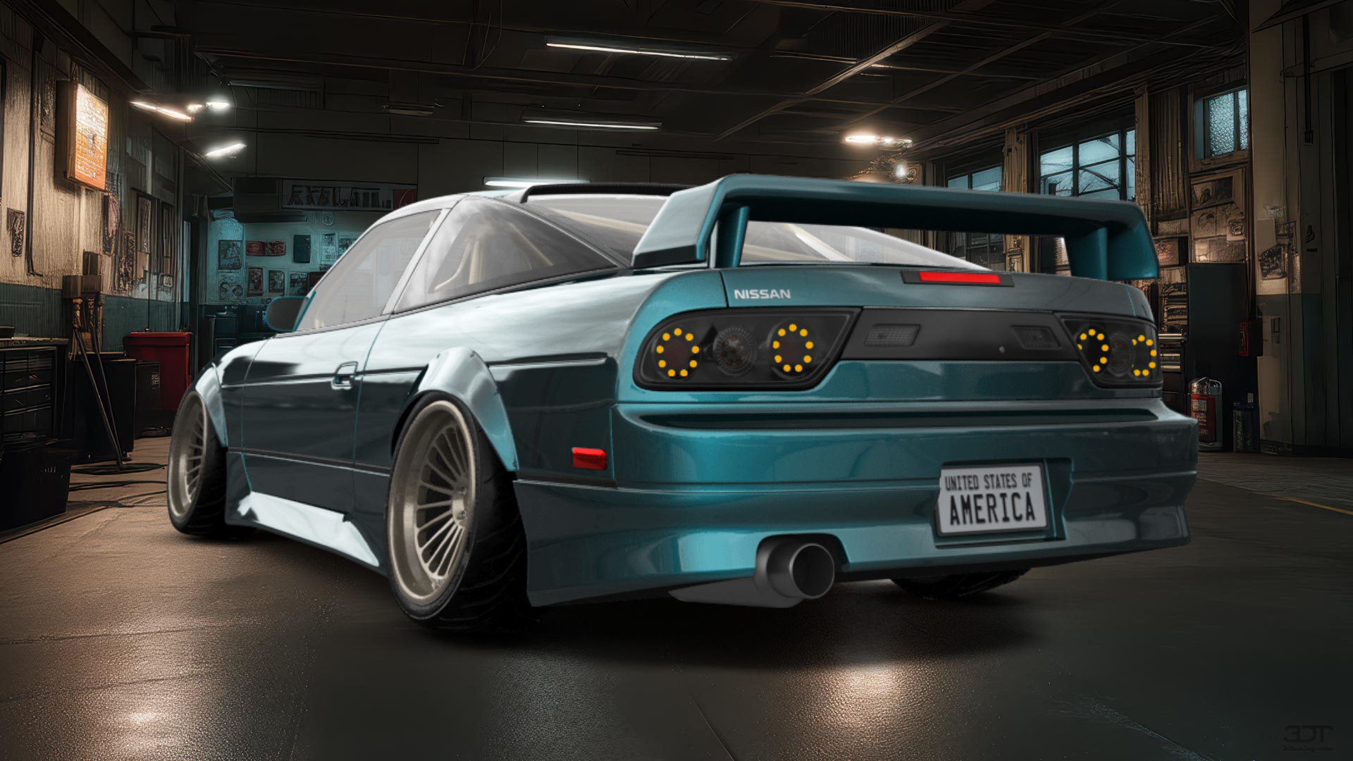 Nissan 240SX 3 Door Hatchback 1989 tuning