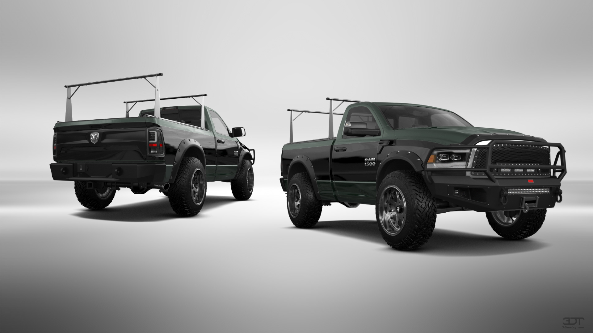 Dodge Ram 1500 6.4' box Regular Cab 2 Door pickup truck 2009 tuning