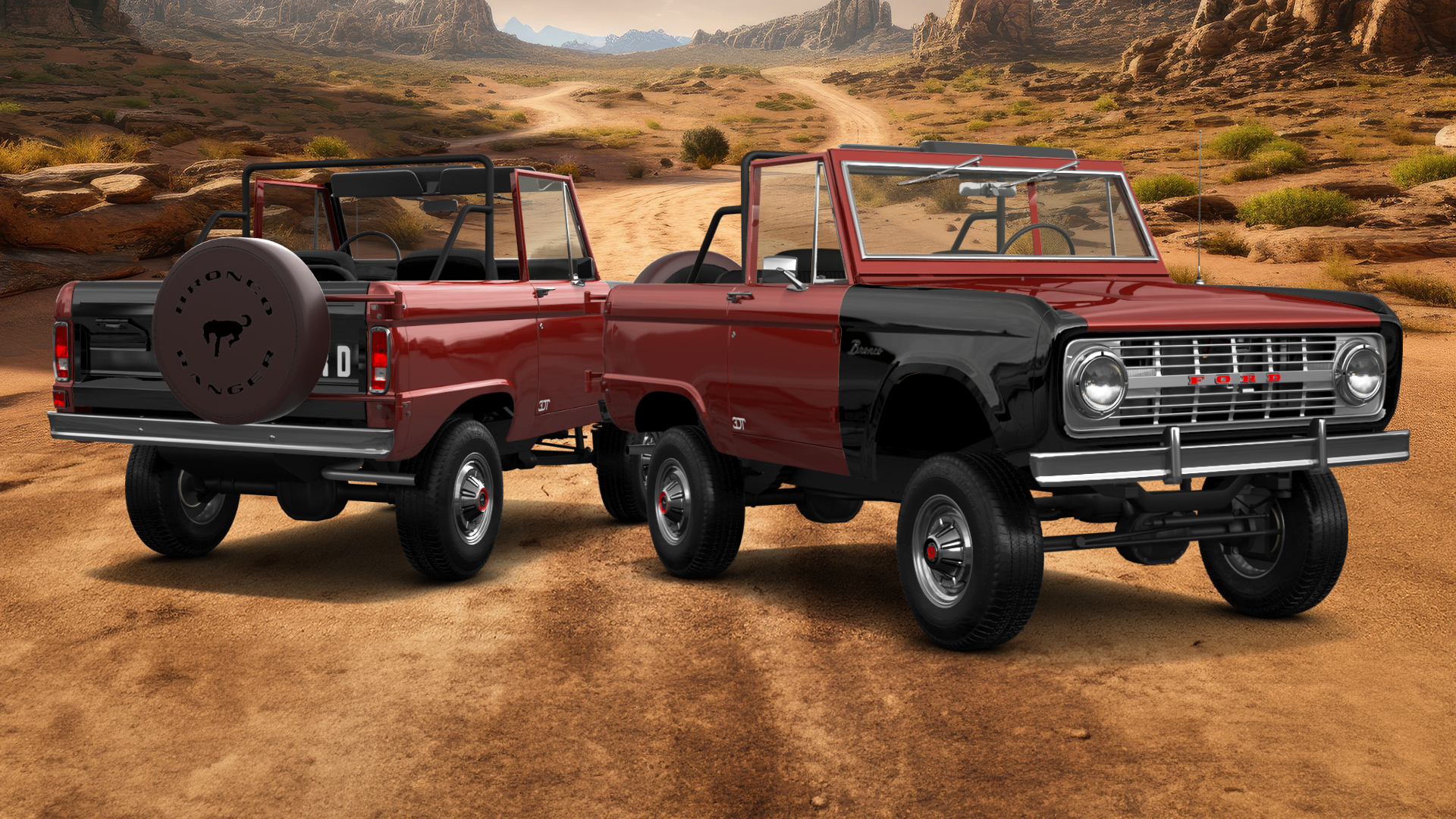 Ford Bronco 3 Door SUV 1965