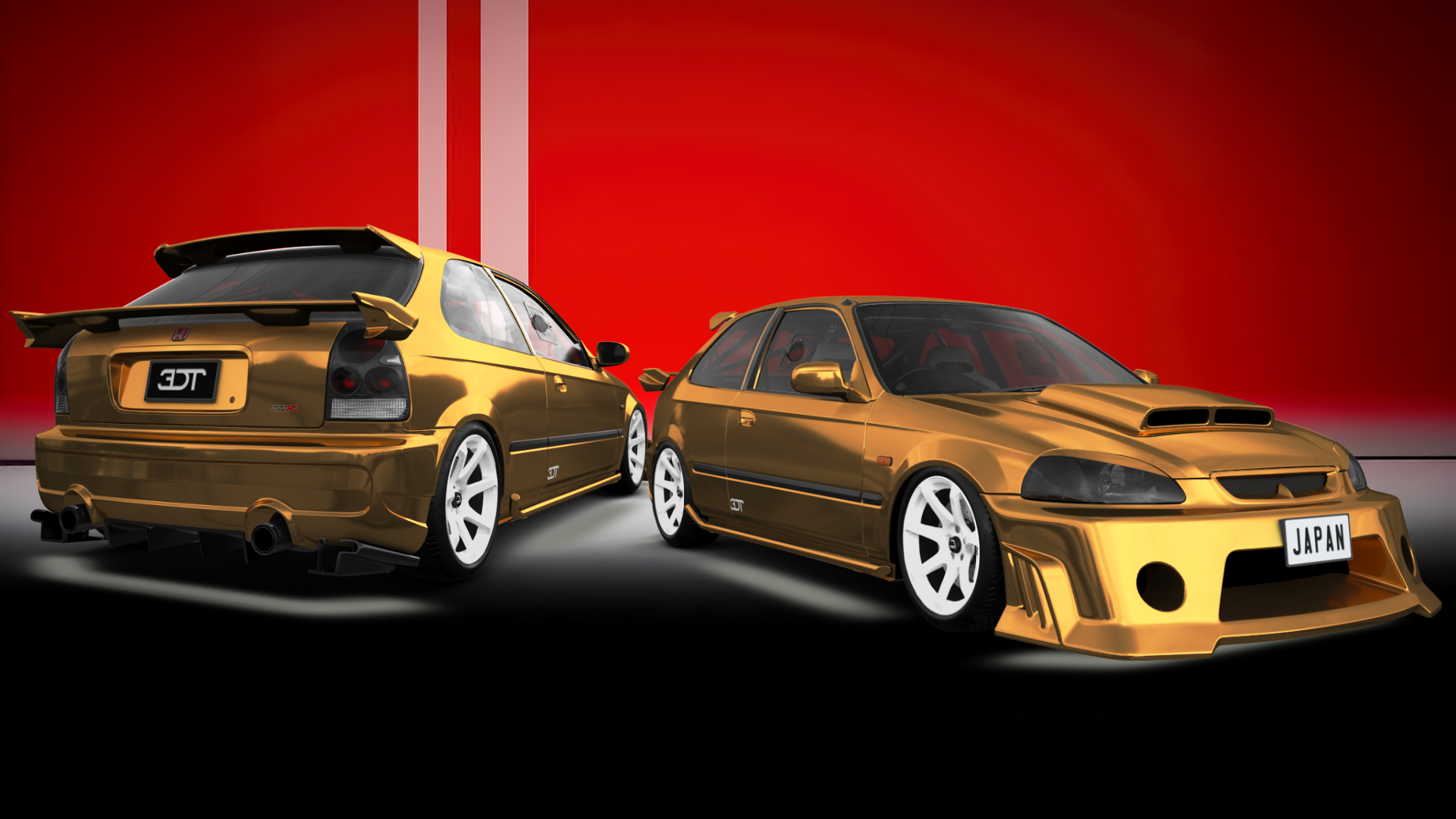 Honda Civic 3 Door Hatchback 1997 tuning