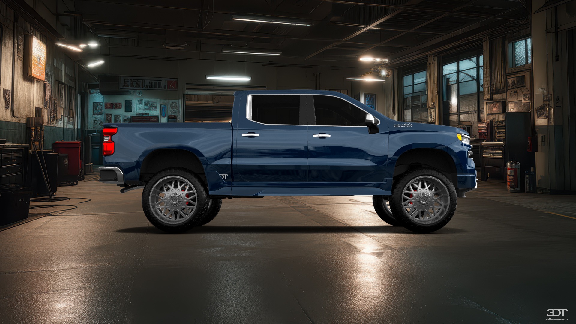 Chevrolet Silverado 1500 Crew Cab 5.8 ft box 4 Door pickup truck 2023 tuning