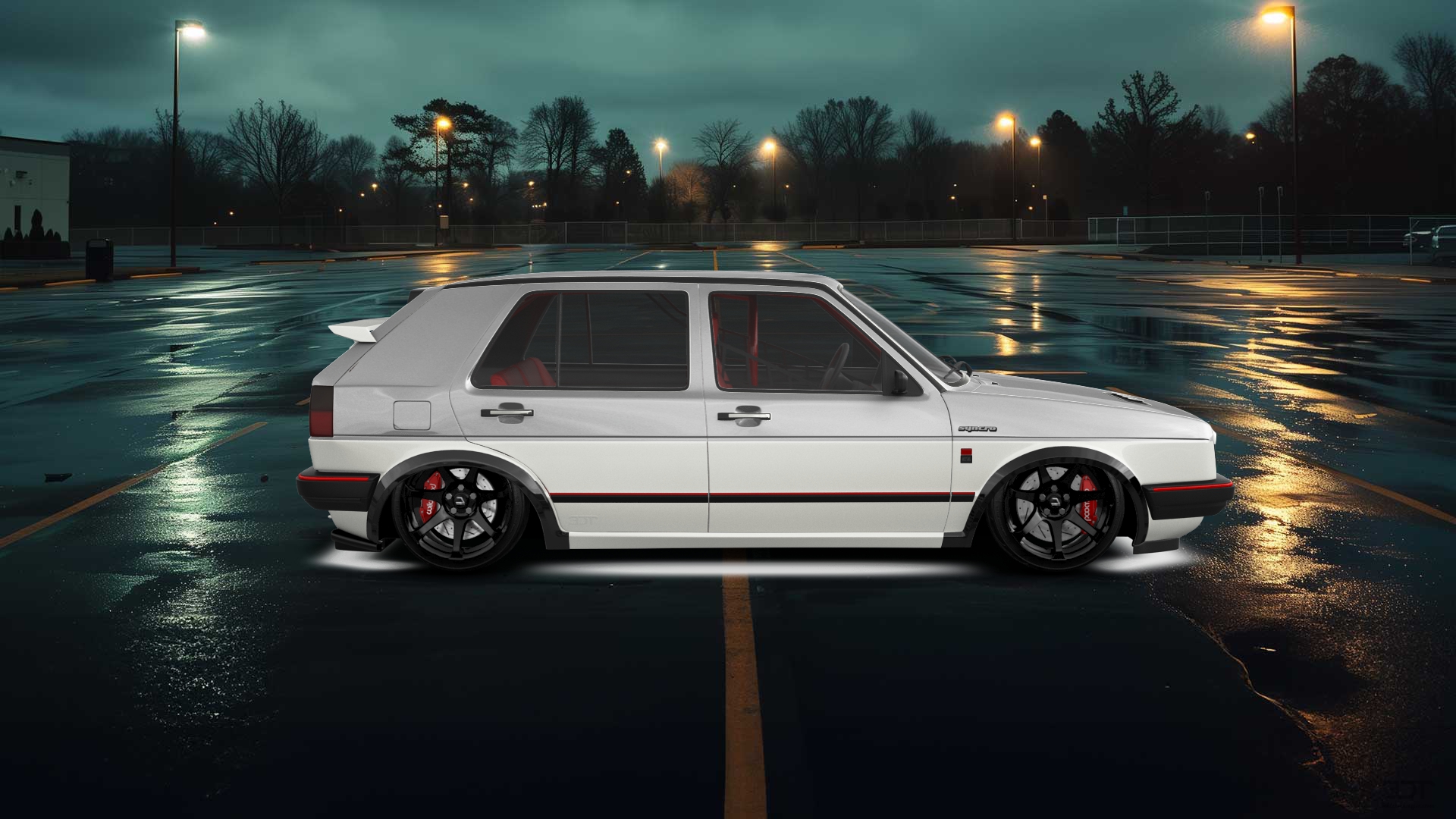 Volkswagen Golf Mk2 5 Door Hatchback 1983 tuning