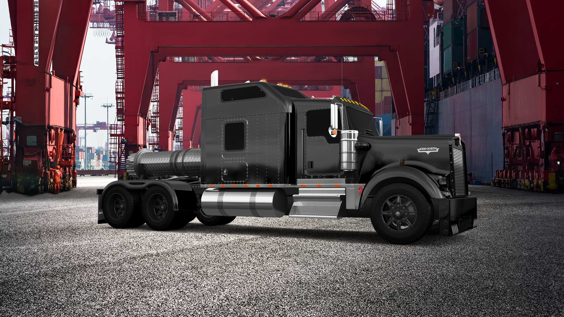 Kenworth W900 Sleeper Cab Truck 2015