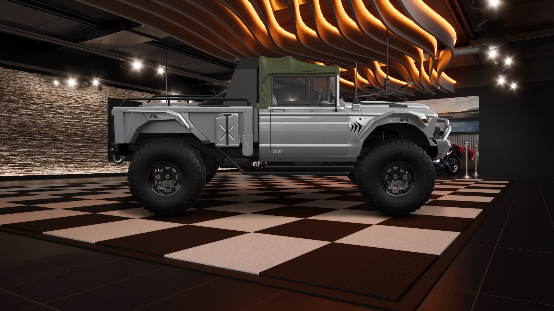 Jeep Kaiser M715 2 Door pickup truck 1968