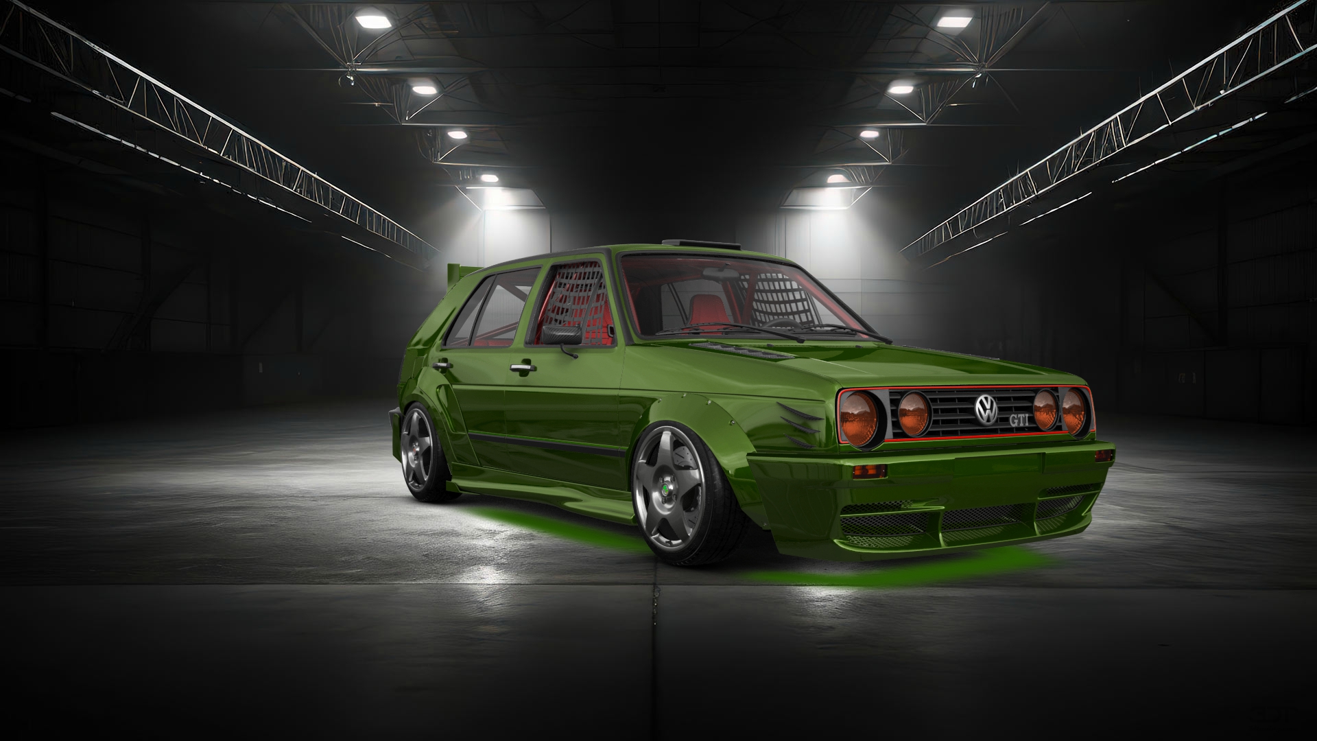 Volkswagen Golf Mk2 5 Door Hatchback 1983 tuning