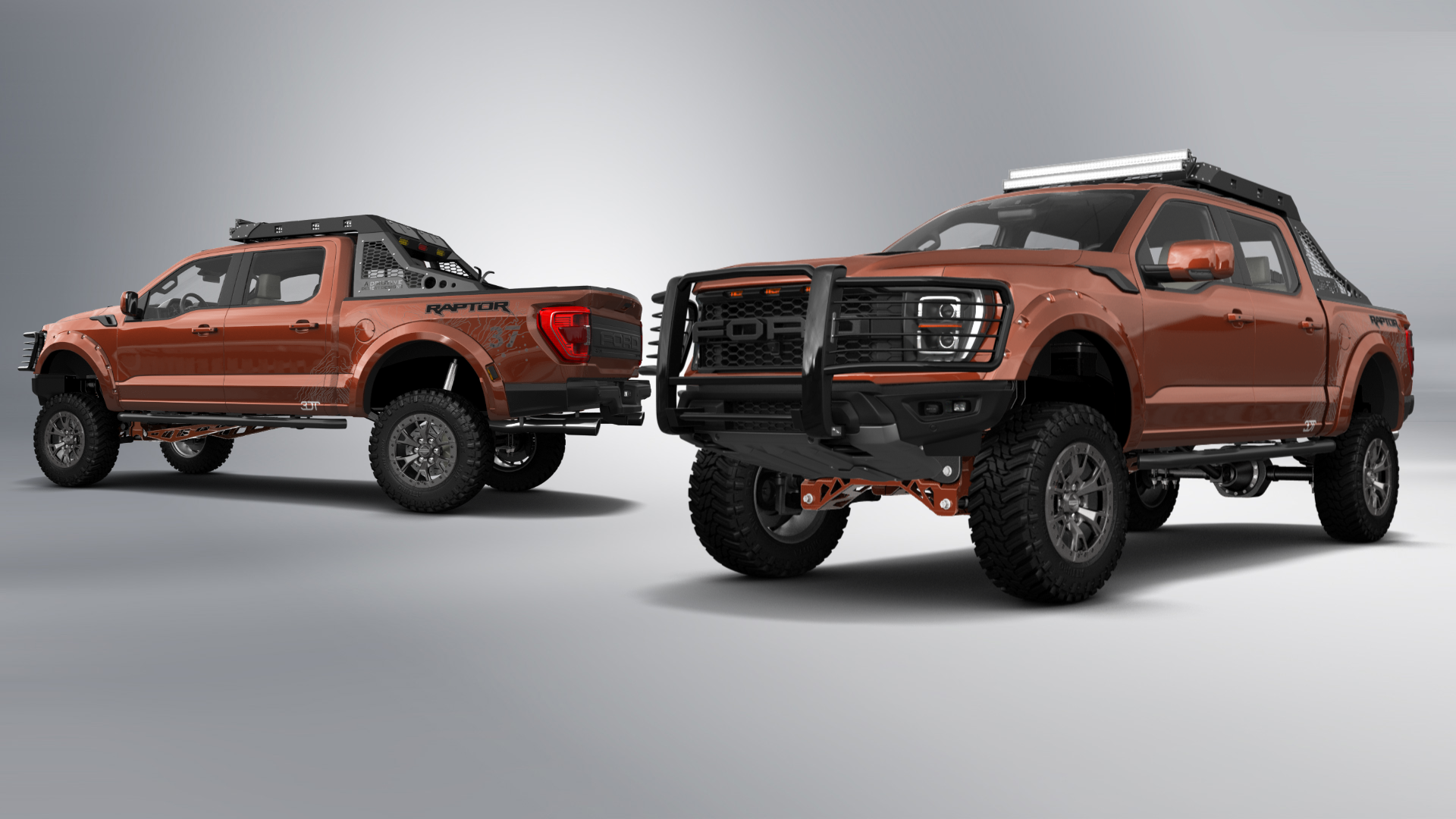 Ford F-150 Raptor 4 Door pickup truck 2021