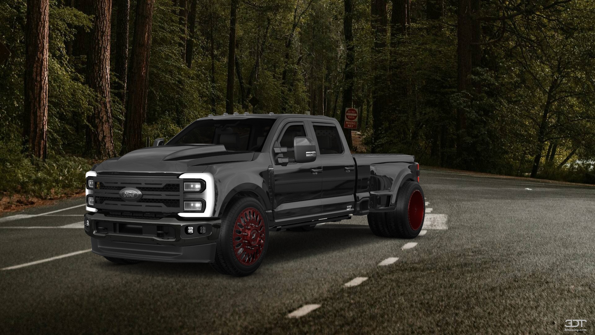 Ford F-350 DRW Crew Cab 4 Door pickup truck 2023 tuning