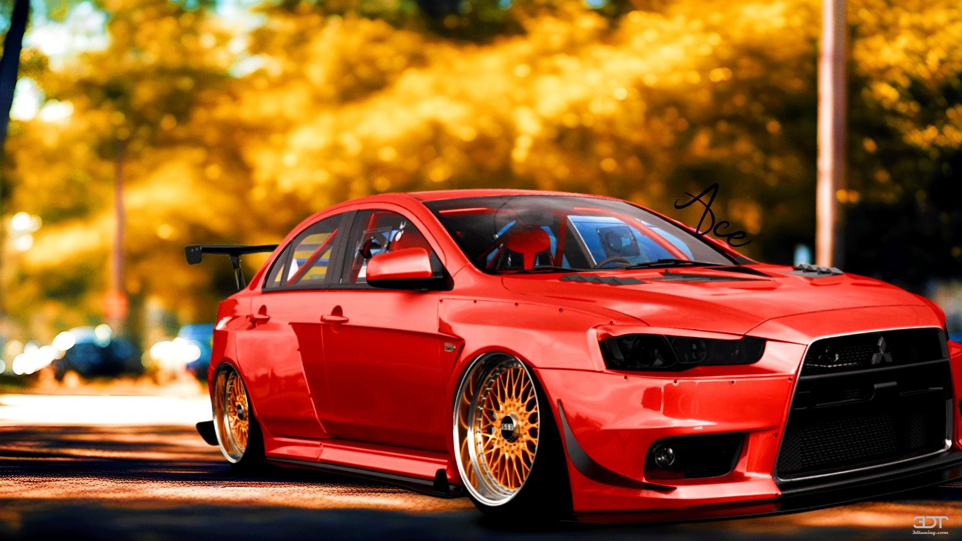 Mitsubishi Lancer Evolution X Sedan 2008 tuning