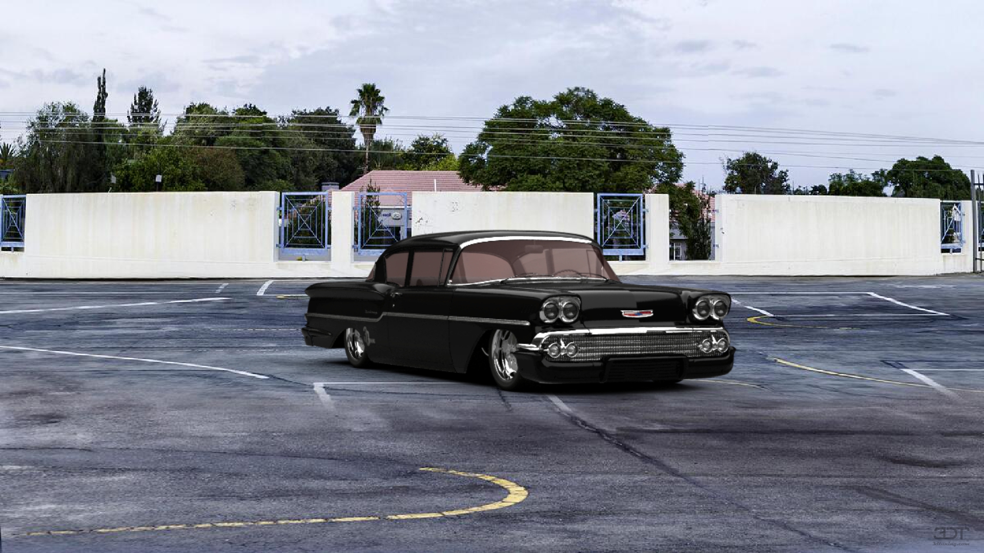 Chevrolet Delray 2door Sedan Coupe 1958 tuning