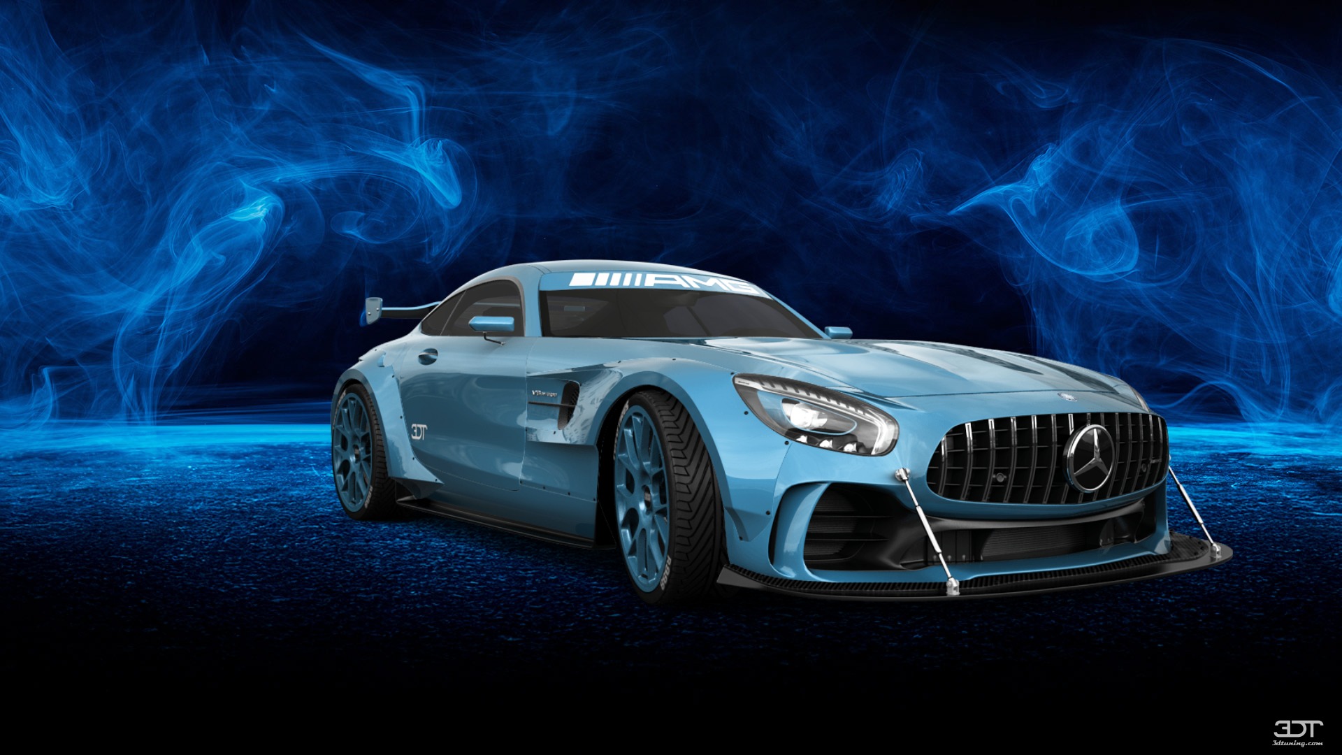 Mercedes AMG GT 2 door fastback coupe 2016 tuning