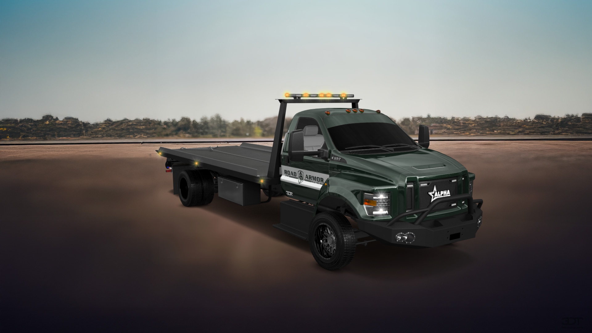 Ford F-650 Tow Truck Pickup 2016 tuning