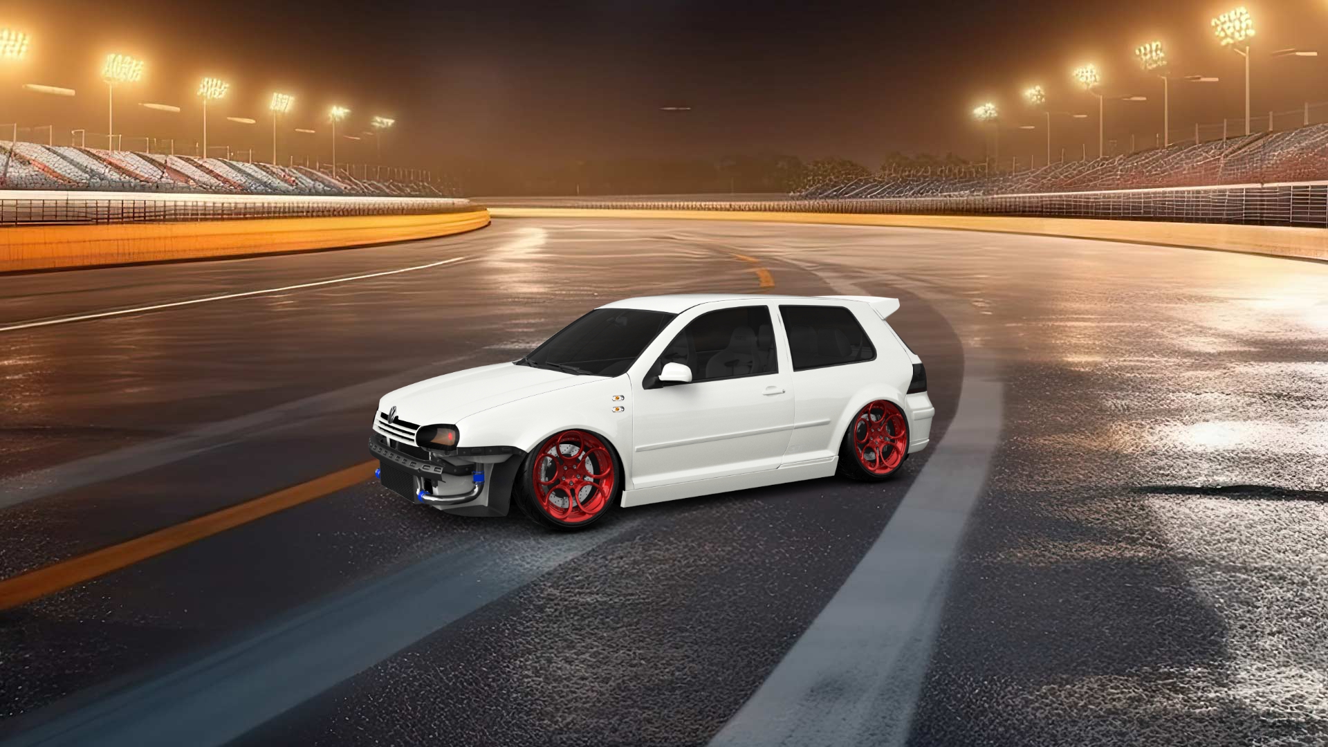 Volkswagen Golf 4 (mk4) 3 Door Hatchback 1997 tuning