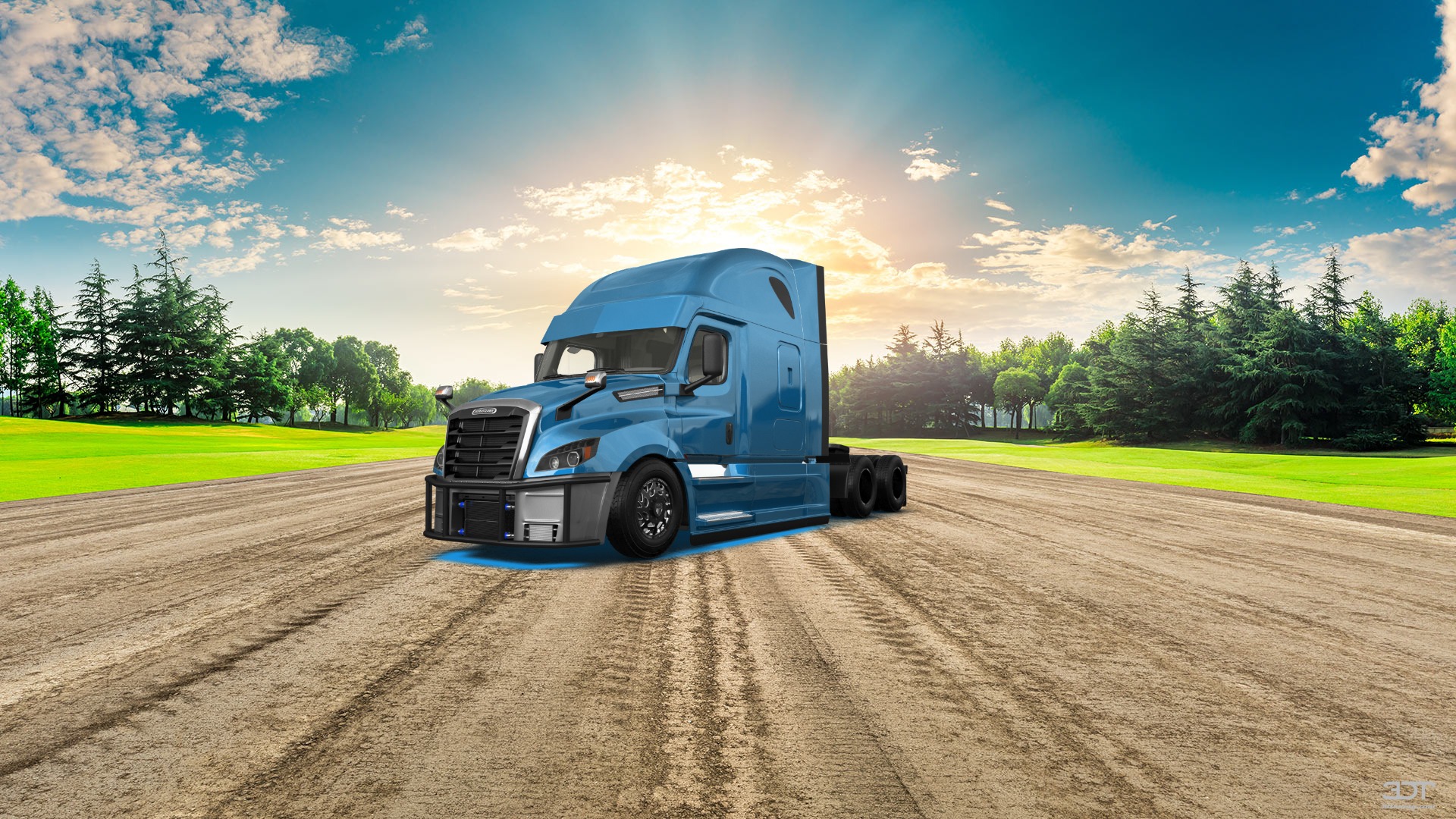 Freightliner Cascadia Sleeper Cab Truck 2018