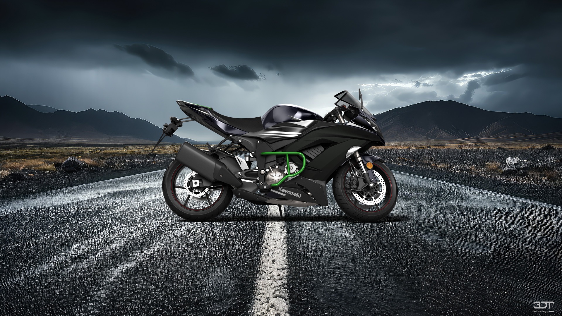 Kawasaki Ninja ZX 6R Sport Bike 2015