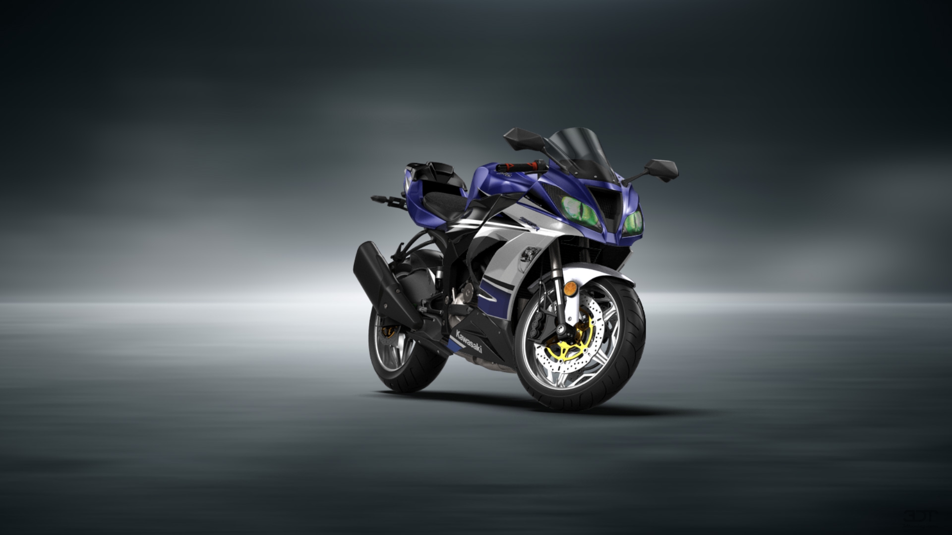Kawasaki Ninja ZX 6R Sport Bike 2015