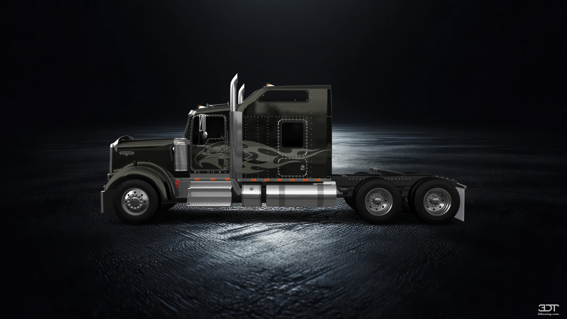 Kenworth W900 Sleeper Cab Truck 2015