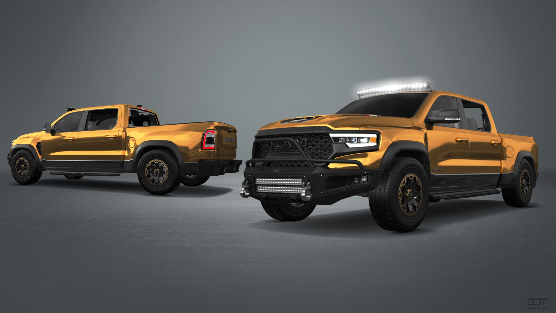 Dodge Ram 1500 TRX 4 Door pickup truck 2021 图片