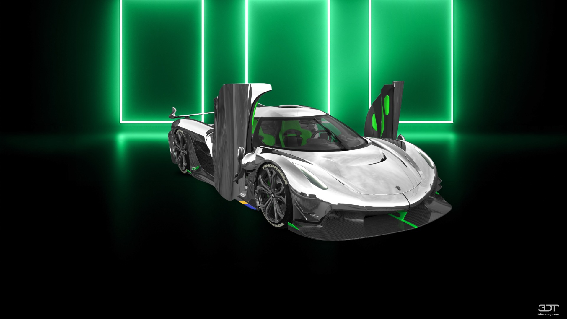 Koenigsegg Jesko 2 door targa top 2020 tuning