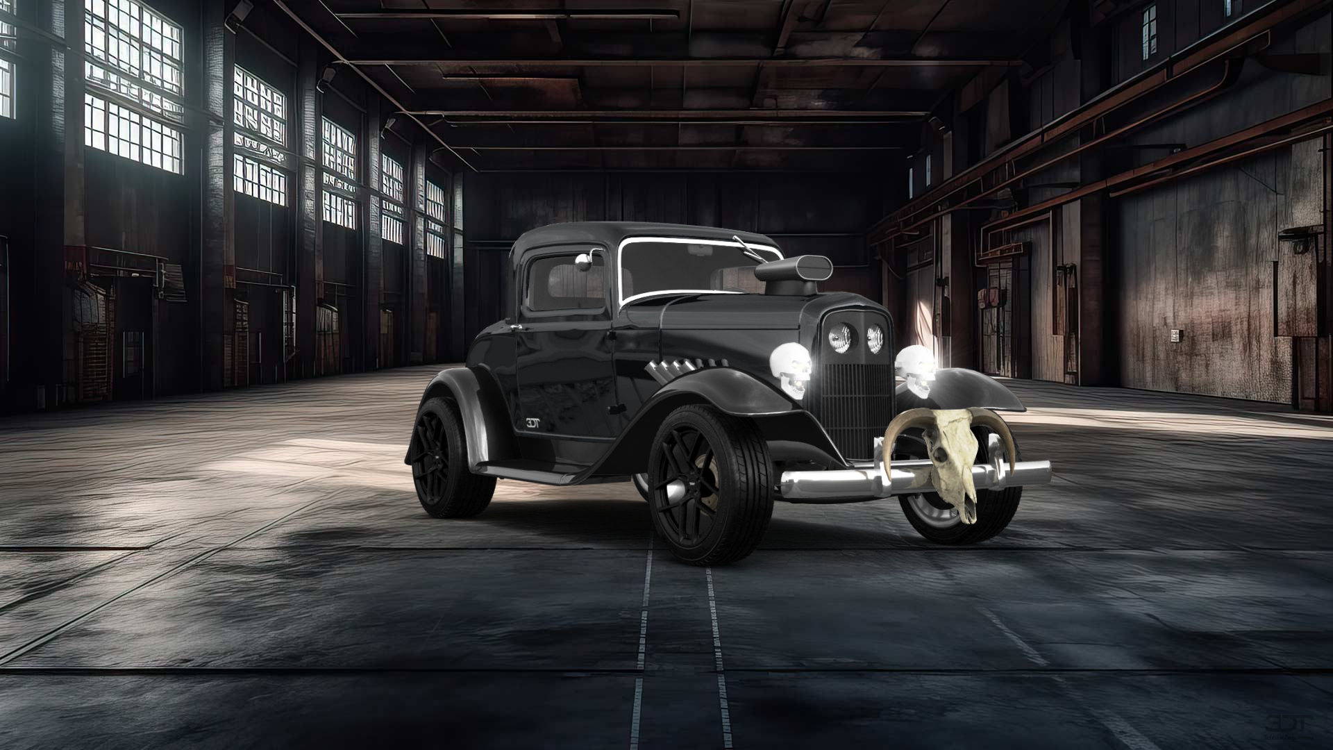 Ford Model B Deluxe 2 Door Coupe 1932 tuning