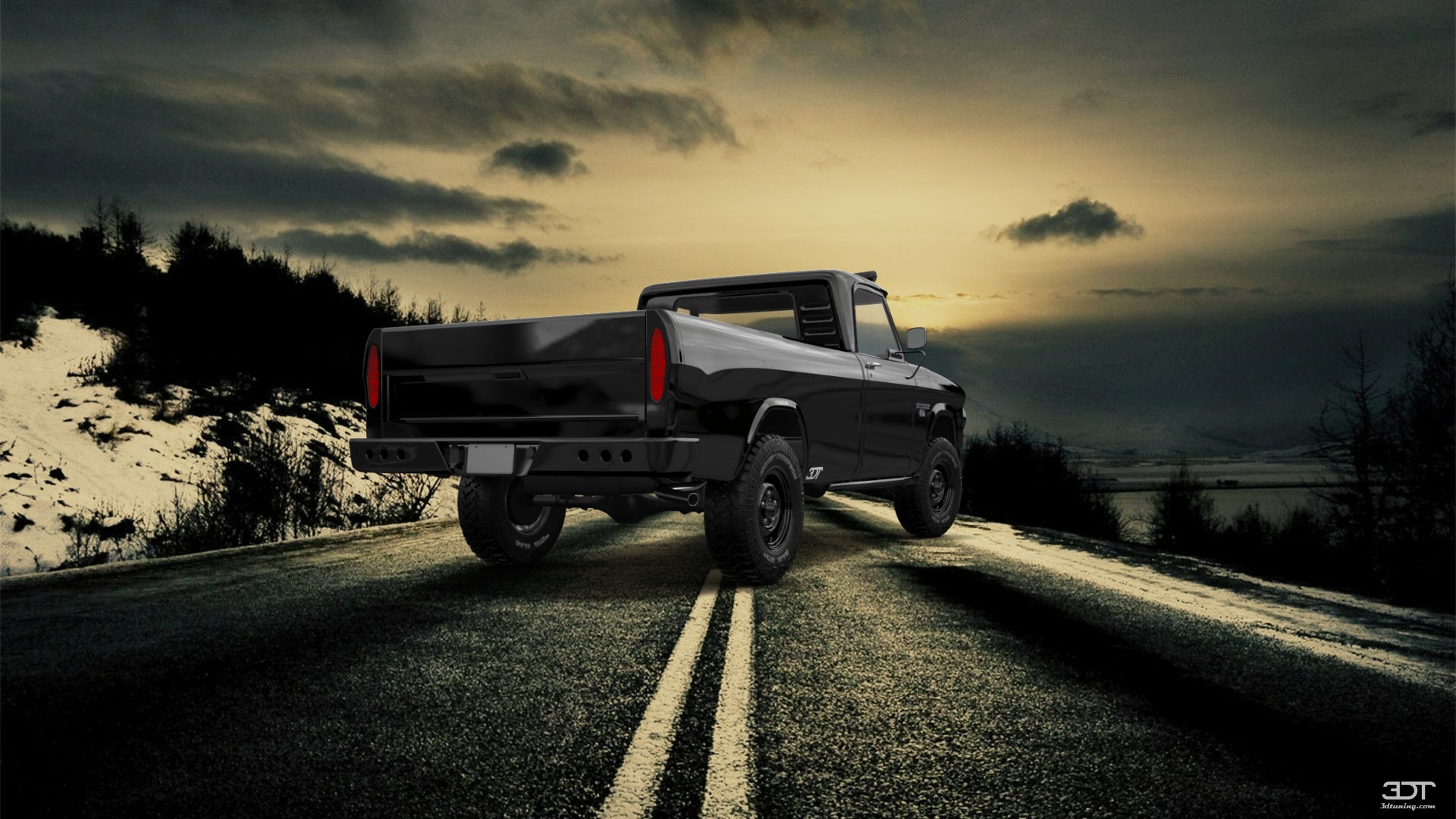 Dodge Power Wagon W200 2 Door pickup truck 1966