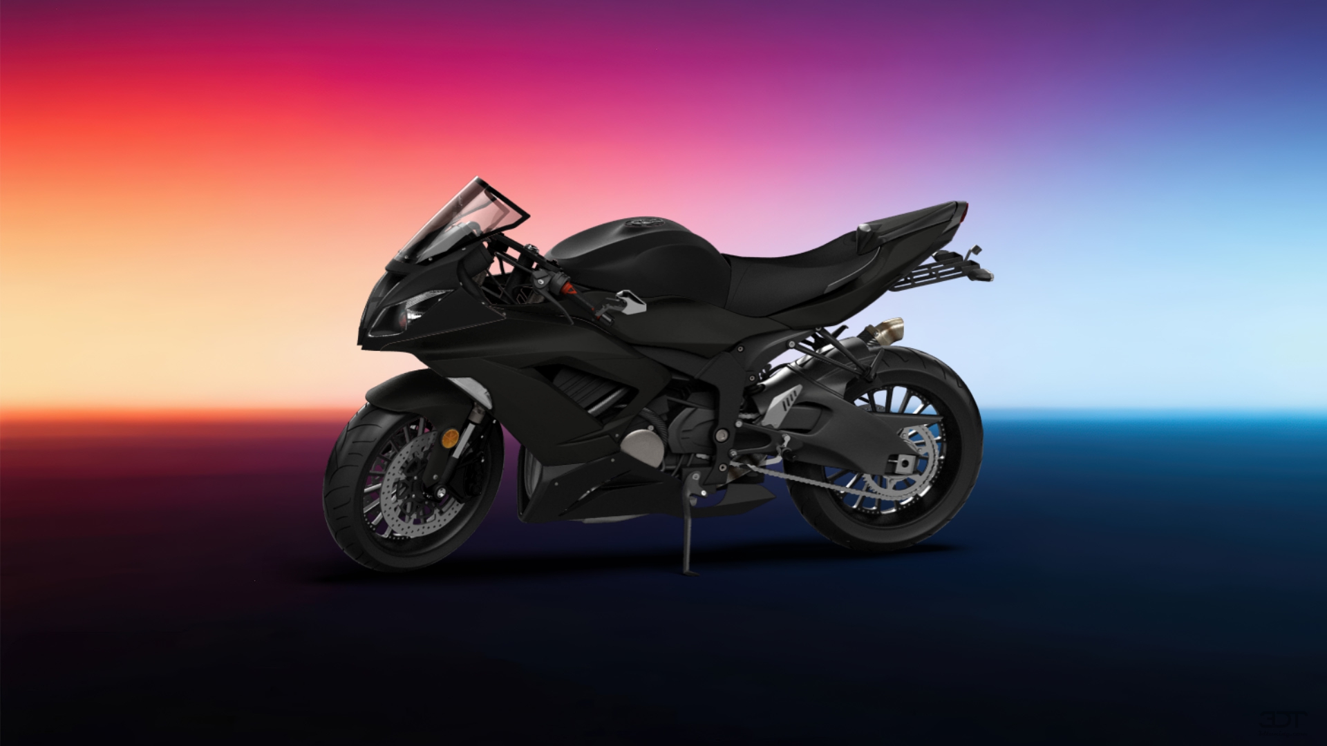 Kawasaki Ninja ZX 6R Sport Bike 2015 tuning