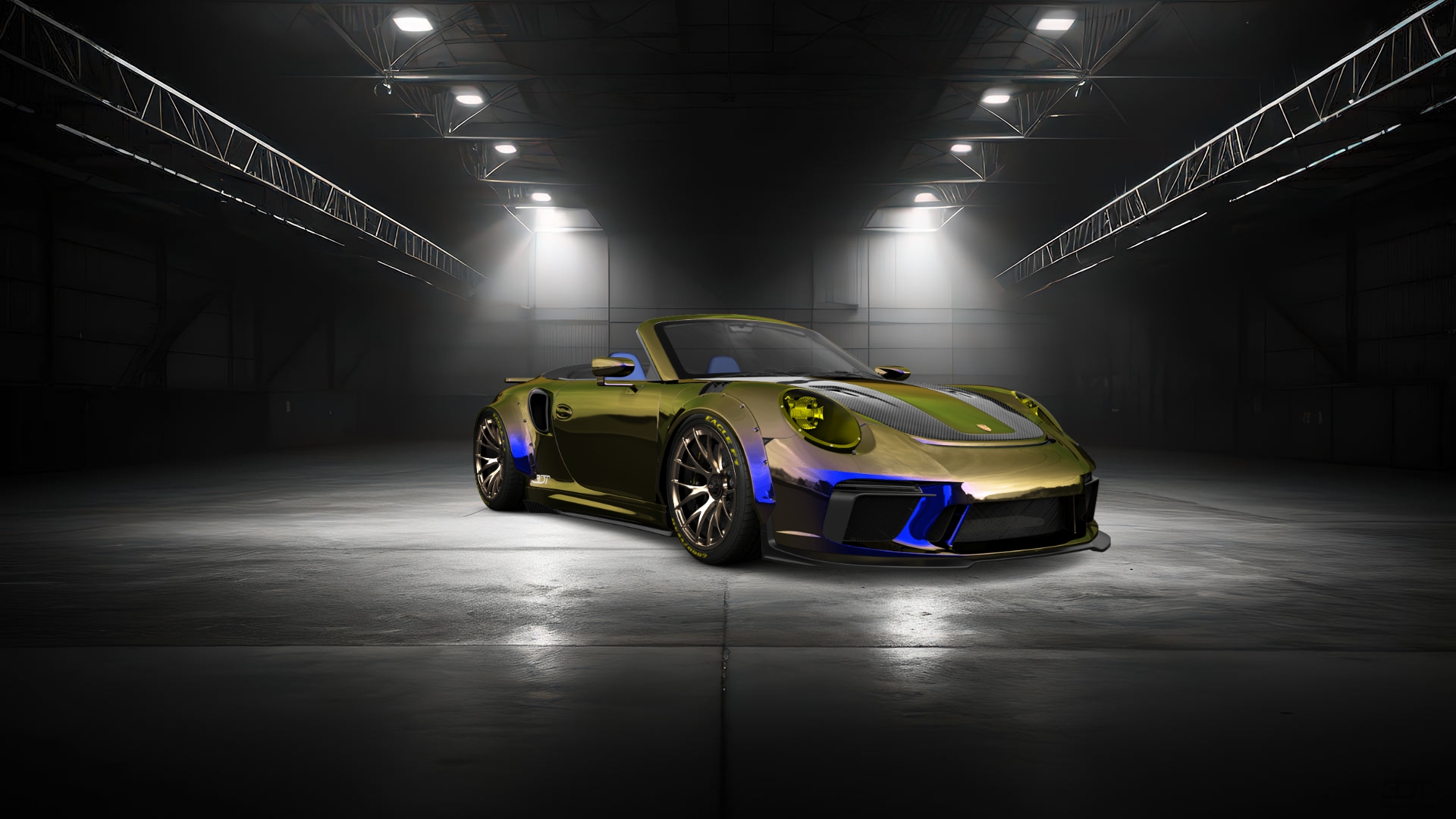 Porsche 911 Turbo S 2 Door Convertible 2014 tuning