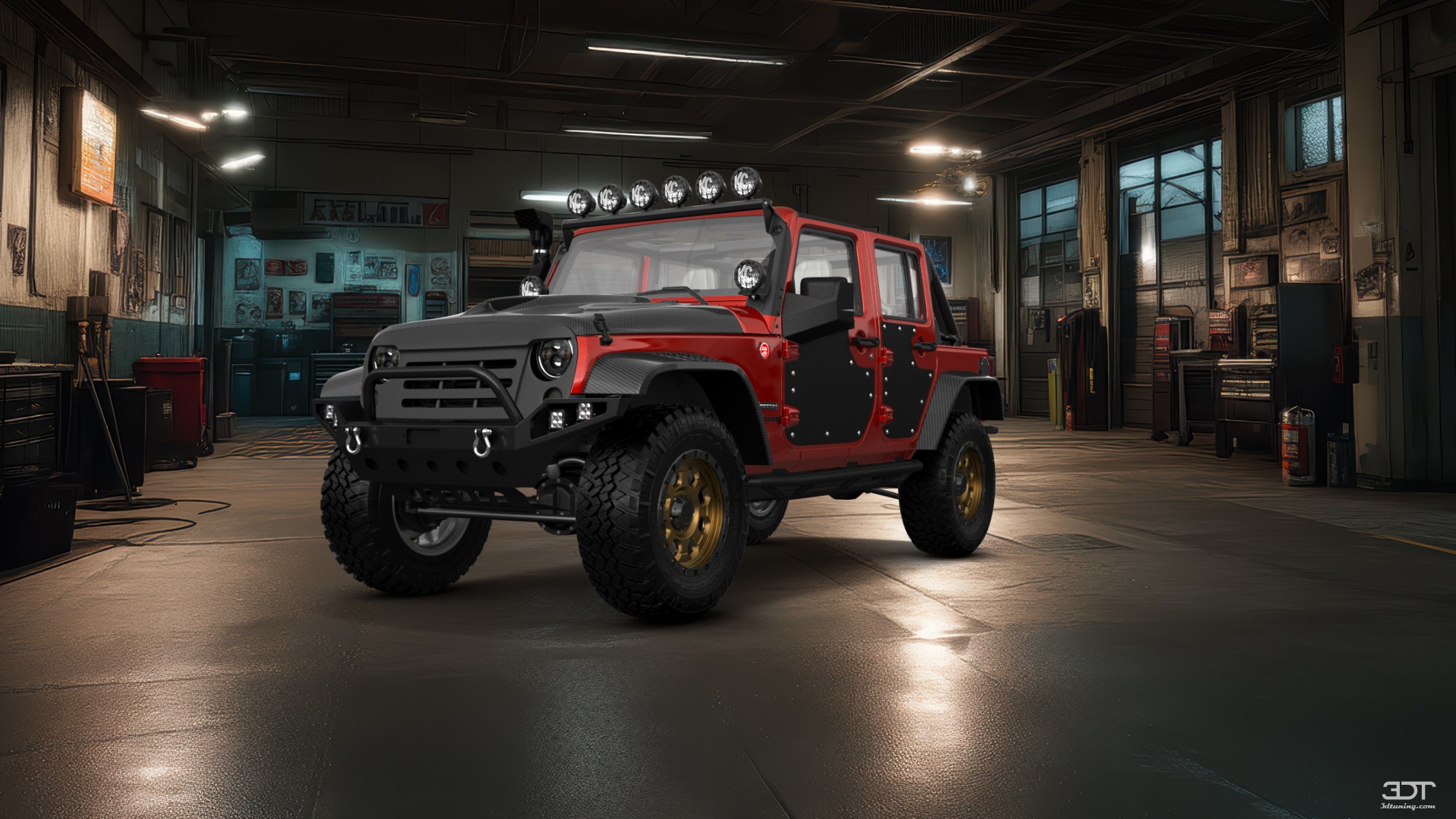 Jeep Wrangler Unlimited JK Rubicon Recon 4 Door SUV 2017 tuning