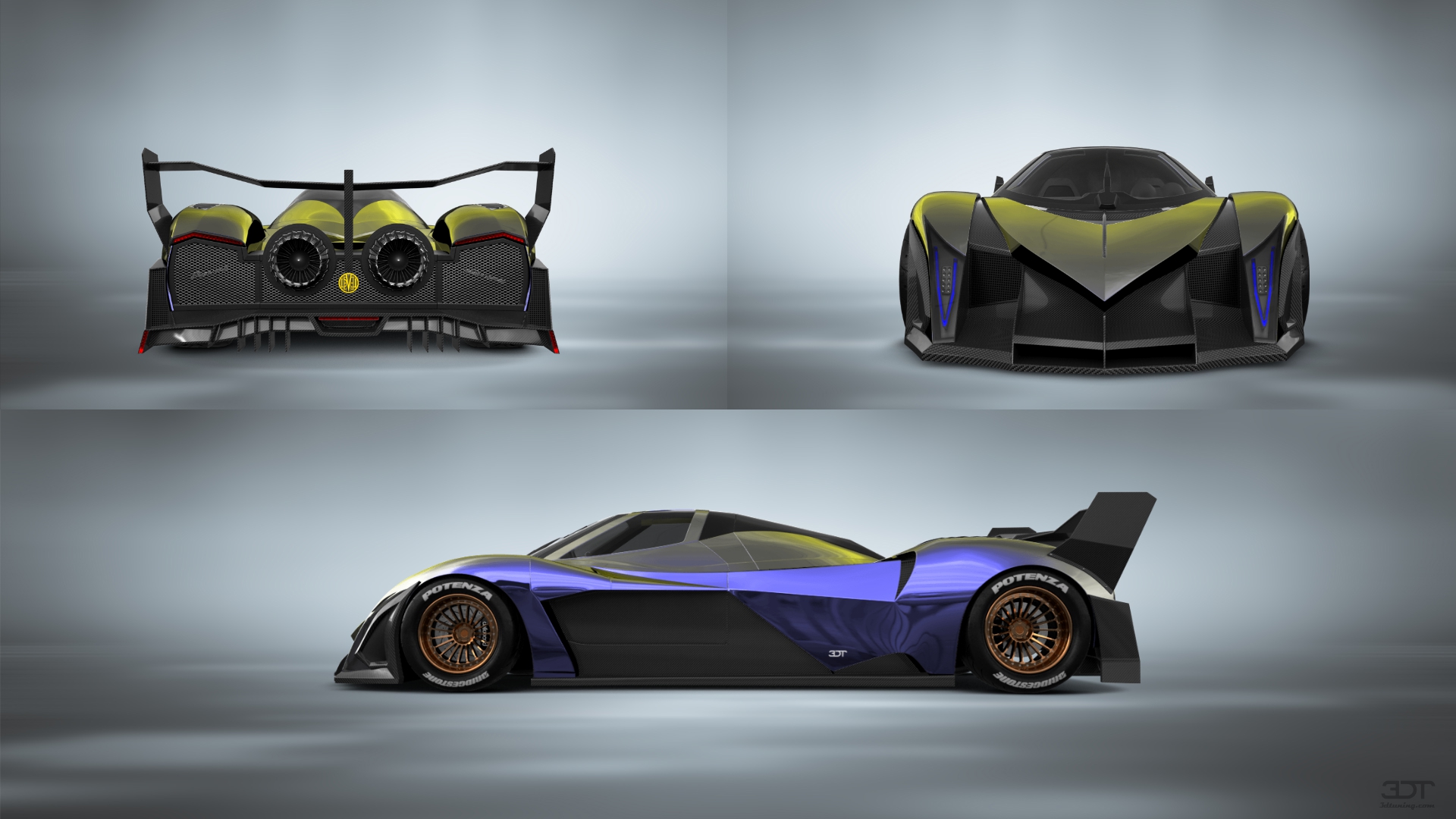 Devel Sixteen Hypercar 2014 tuning
