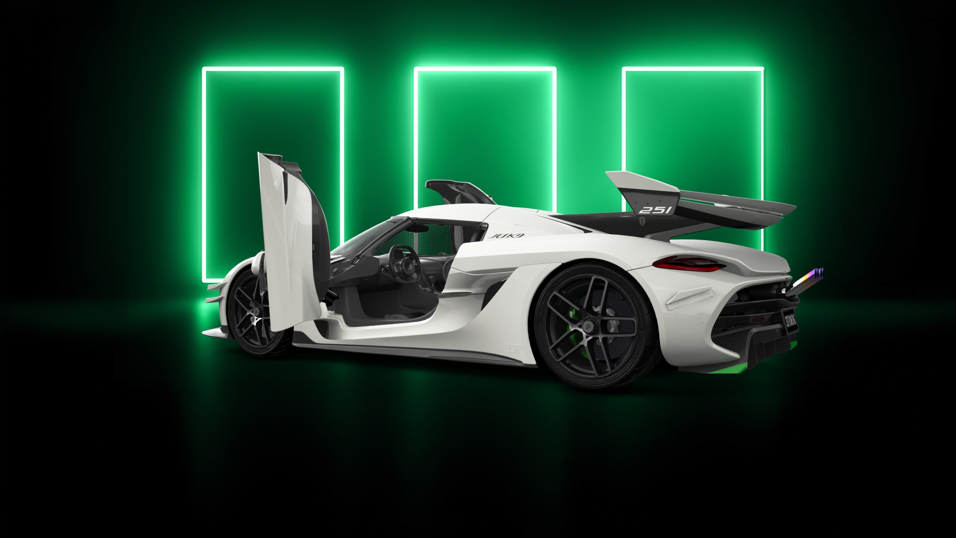 Koenigsegg Jesko 2 door targa top 2020 tuning