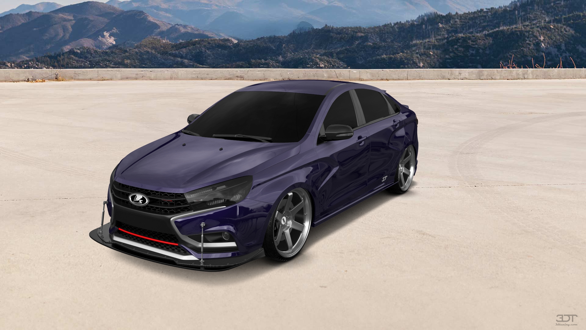 Lada Vesta 4 Door Saloon 2016 tuning